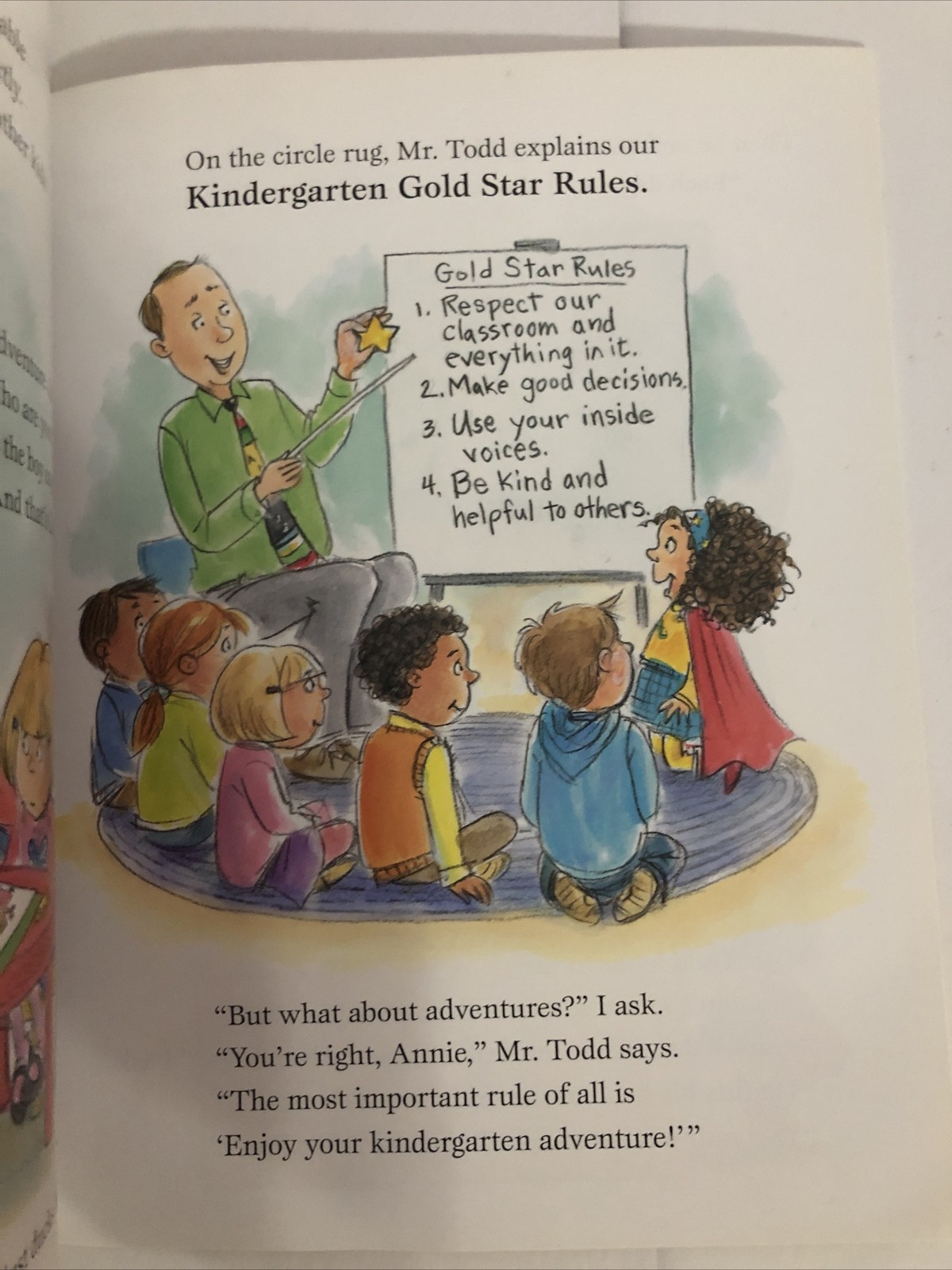 Adventure Annie Goes To Kindergarten by Toni Buzzeo