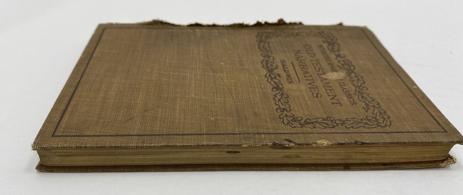 Eclectic English Classics Old Testament Narratives Baldwin 1910