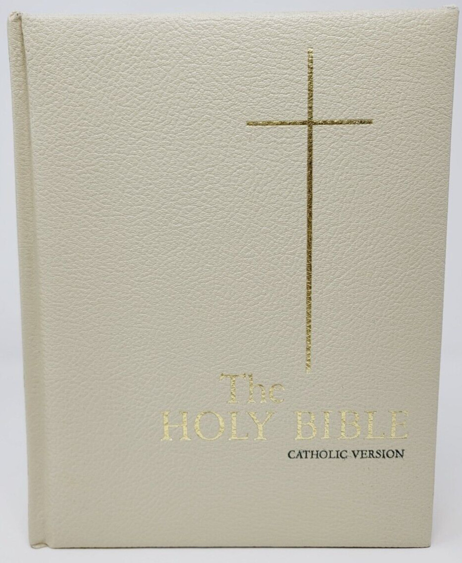 1996 The Holy Bible Catholic Version by J.G Ferguson Publishing Co Leather Bound