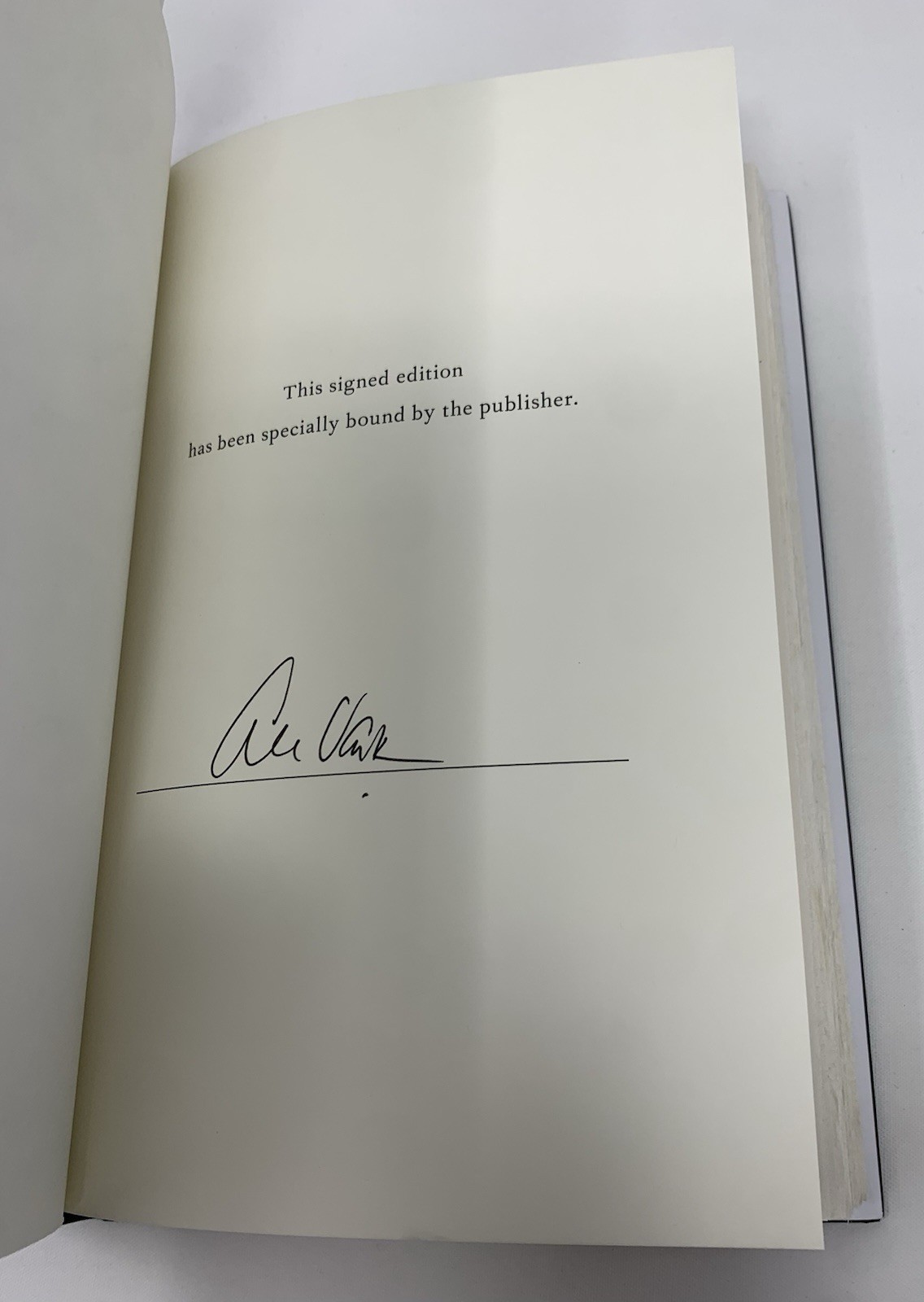 Brothers Alex Van Halen 1st Edition Signed Hardcover Book Autographed
