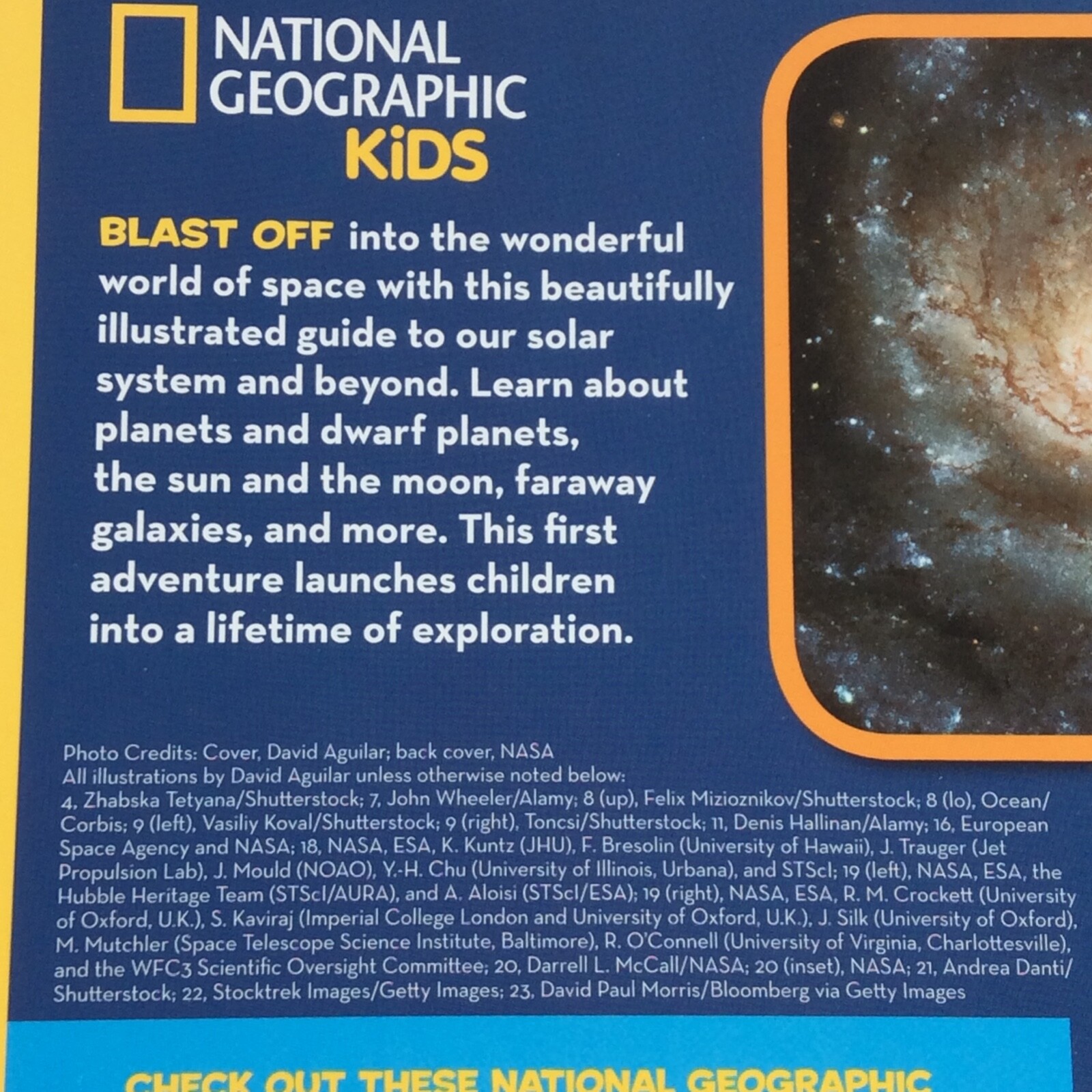 National Geographic Kids Book Of Space By Catherine D Hughes 2013