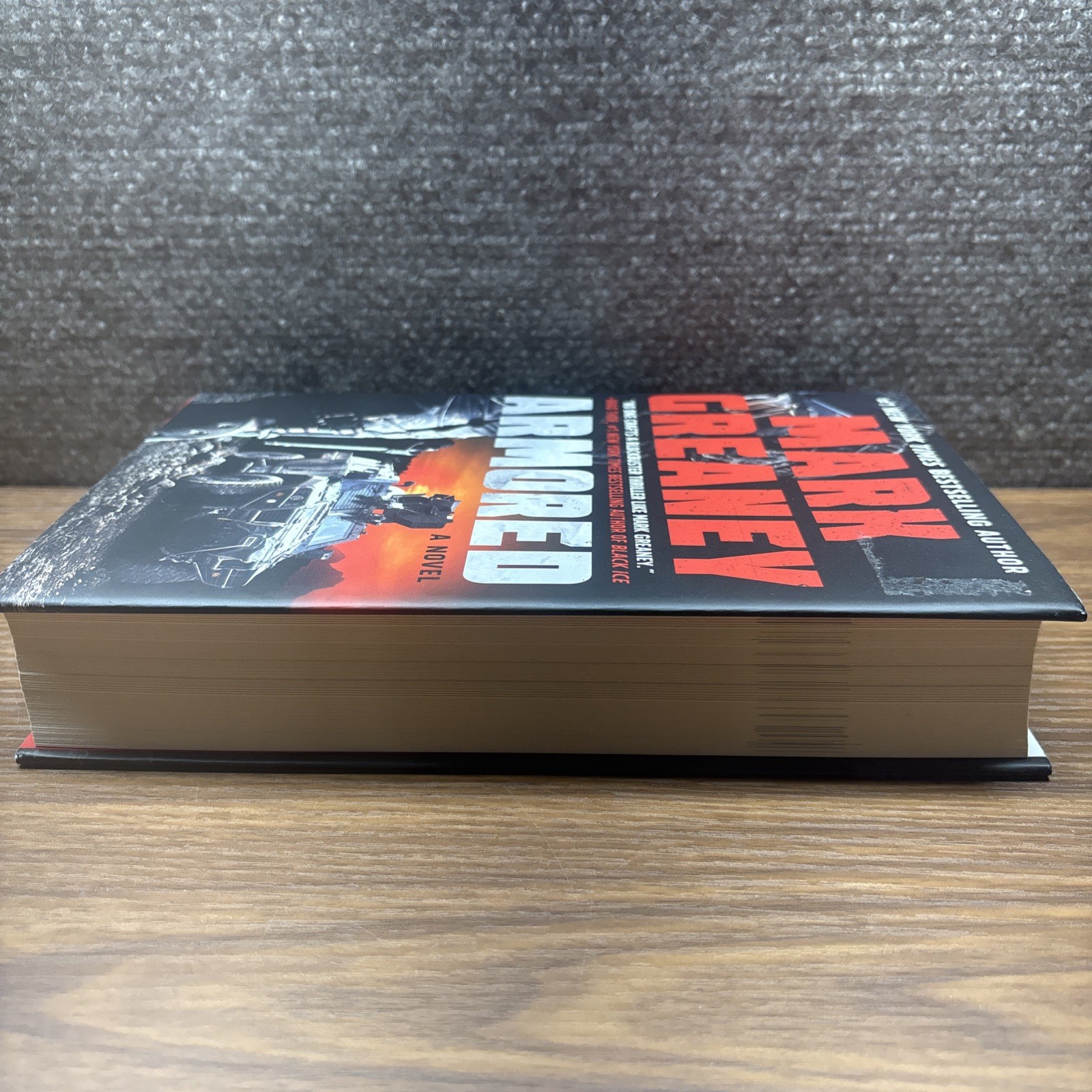 Armored by Mark Greaney – 1st Printing Hardcover Dust jacket Novel Action