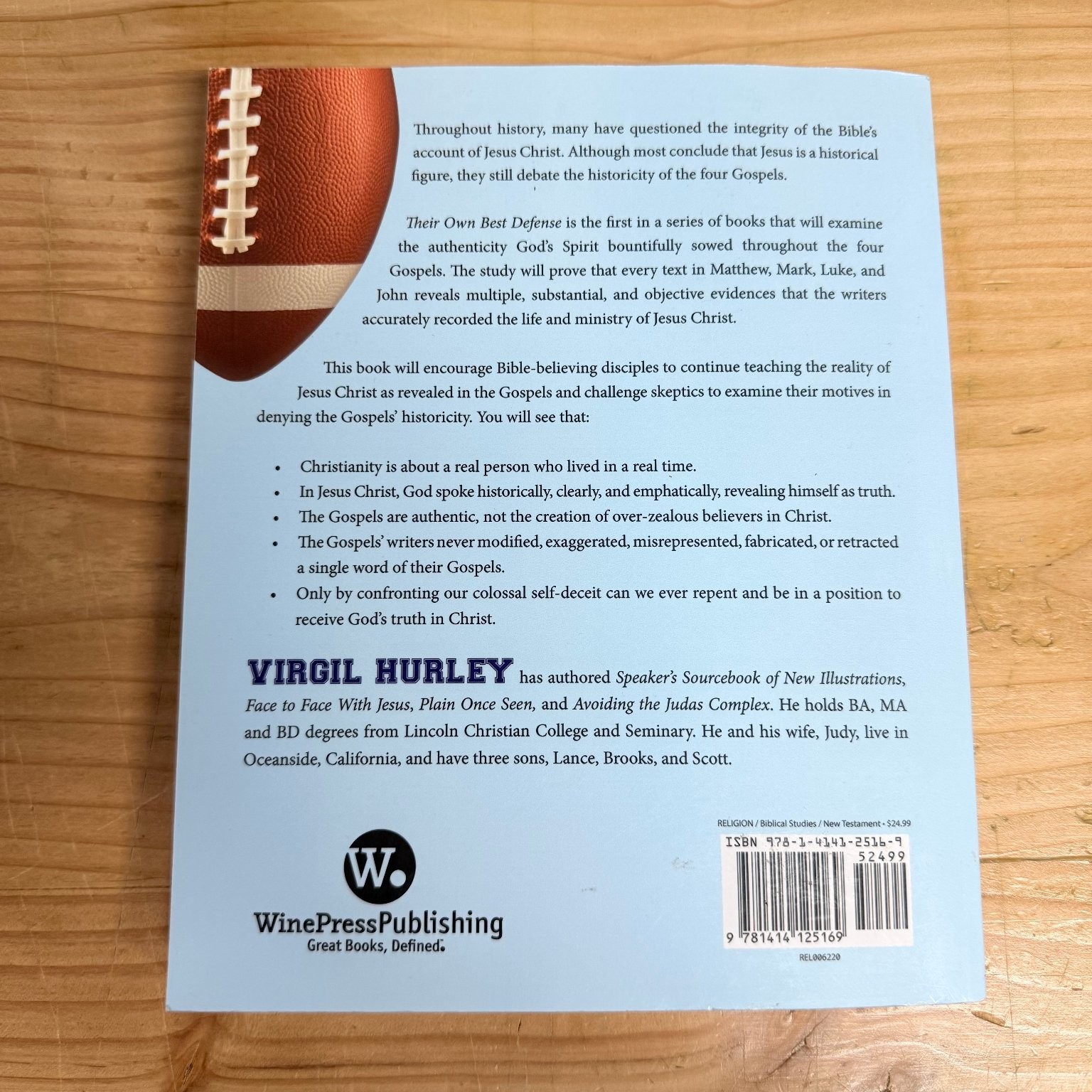 Their Own Best Defense Vol 1 Virgil Hurley 2013 Integrity Christian Theology