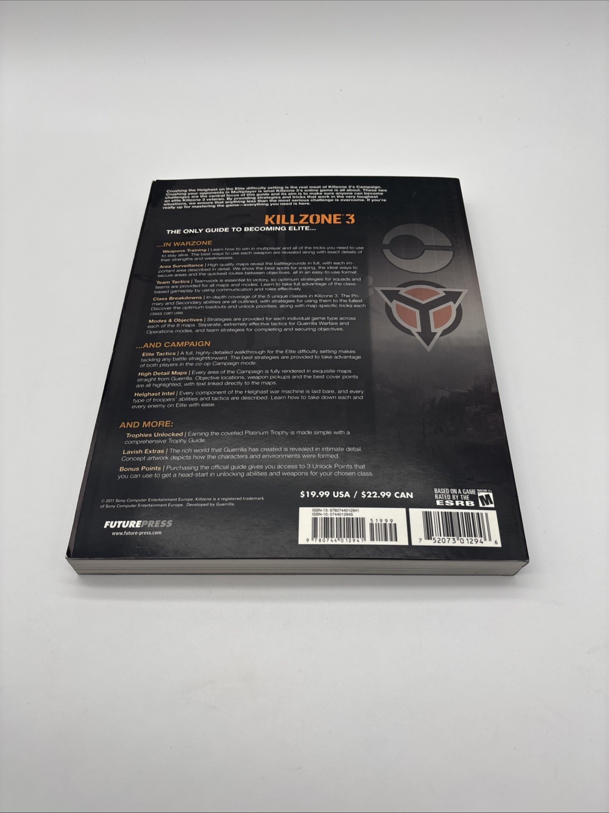 KillZone 3 The Official Strategy Guide – BradyGames 2011