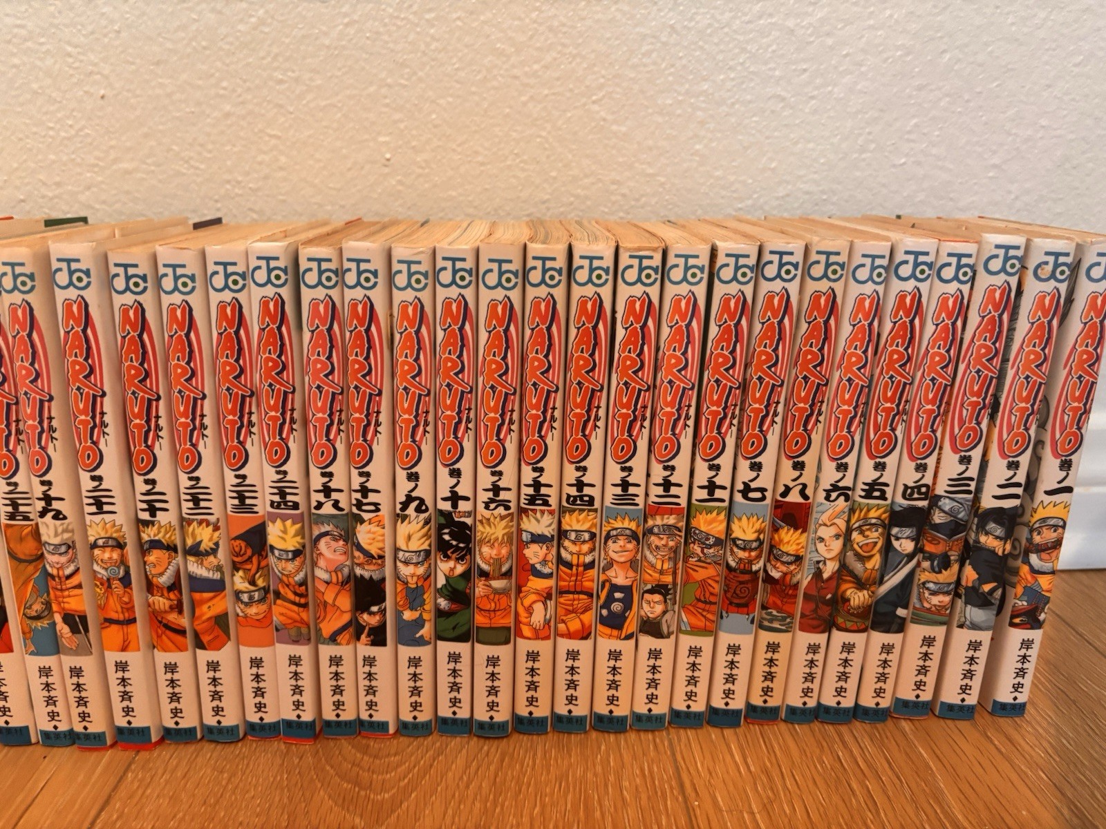 Naruto Manga Complete Set Vol. 1–72 (Japanese Edition)• 55 First Prints•Shueisha