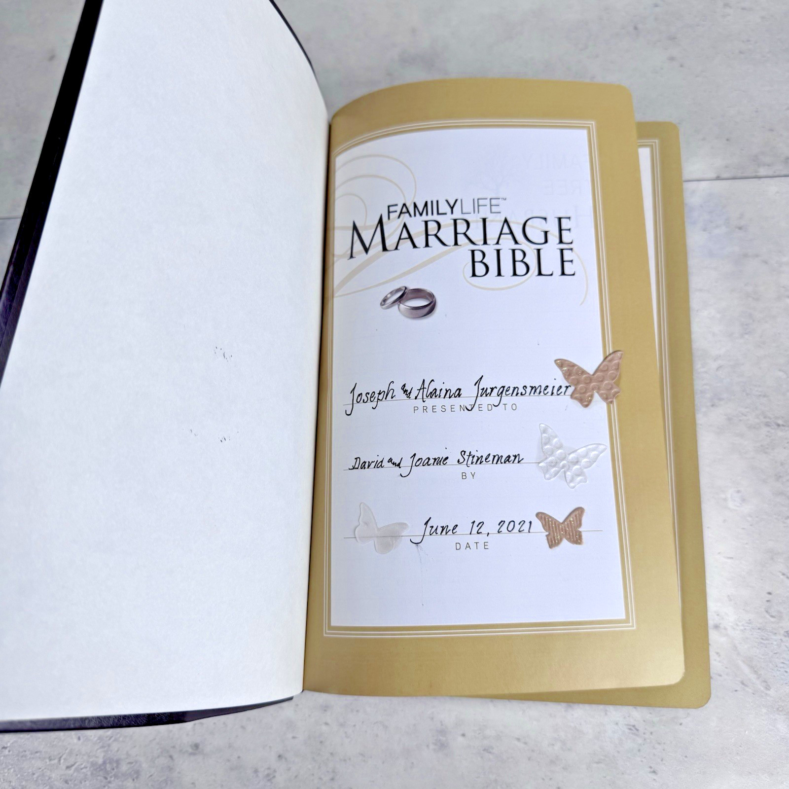 Family Life Marriage Bible NKJV Dennis & Barbara Rainey Holy Box Devotions