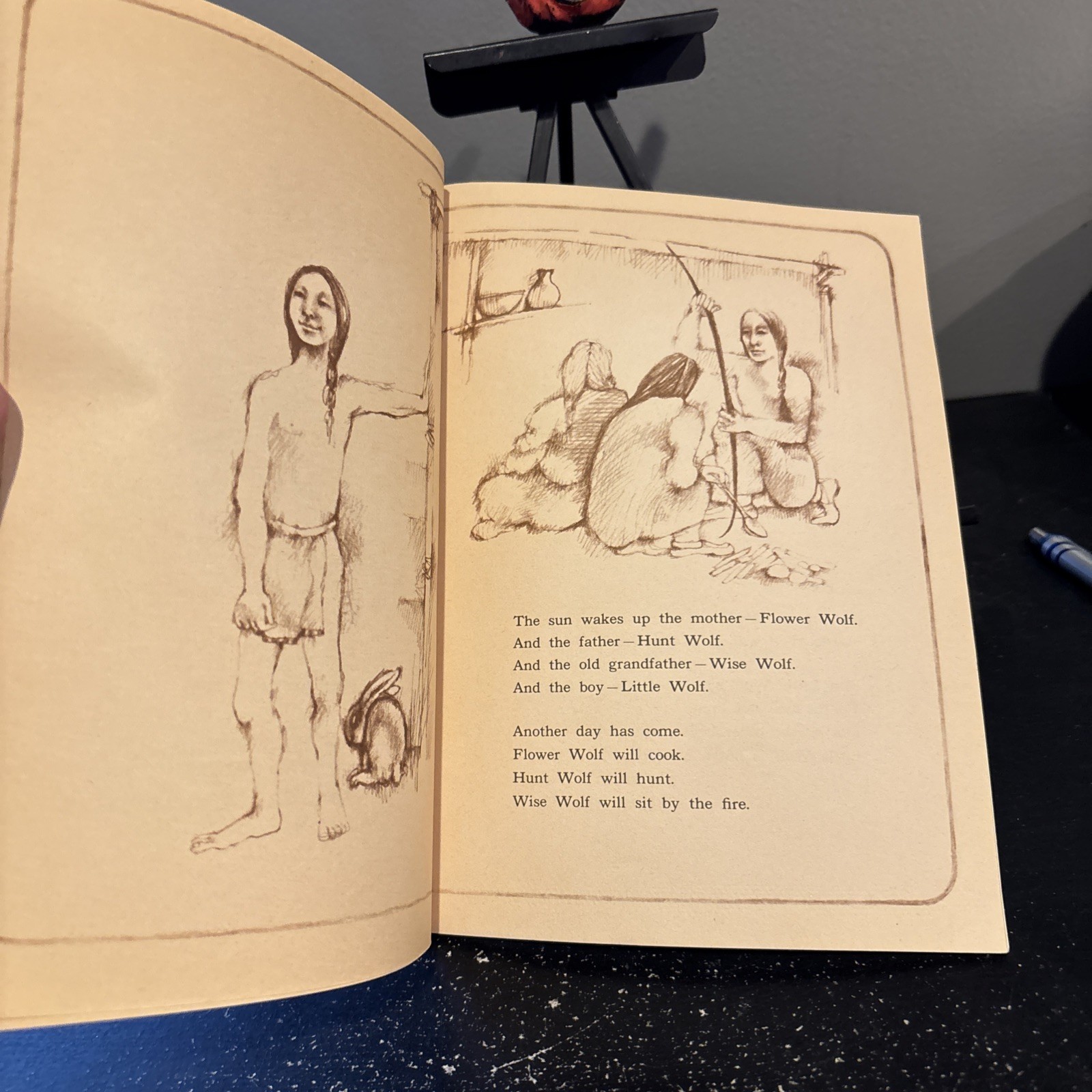 “Little Wolf” by Ann McGovern A 1970 Vintage Paperback – 1st Printing
