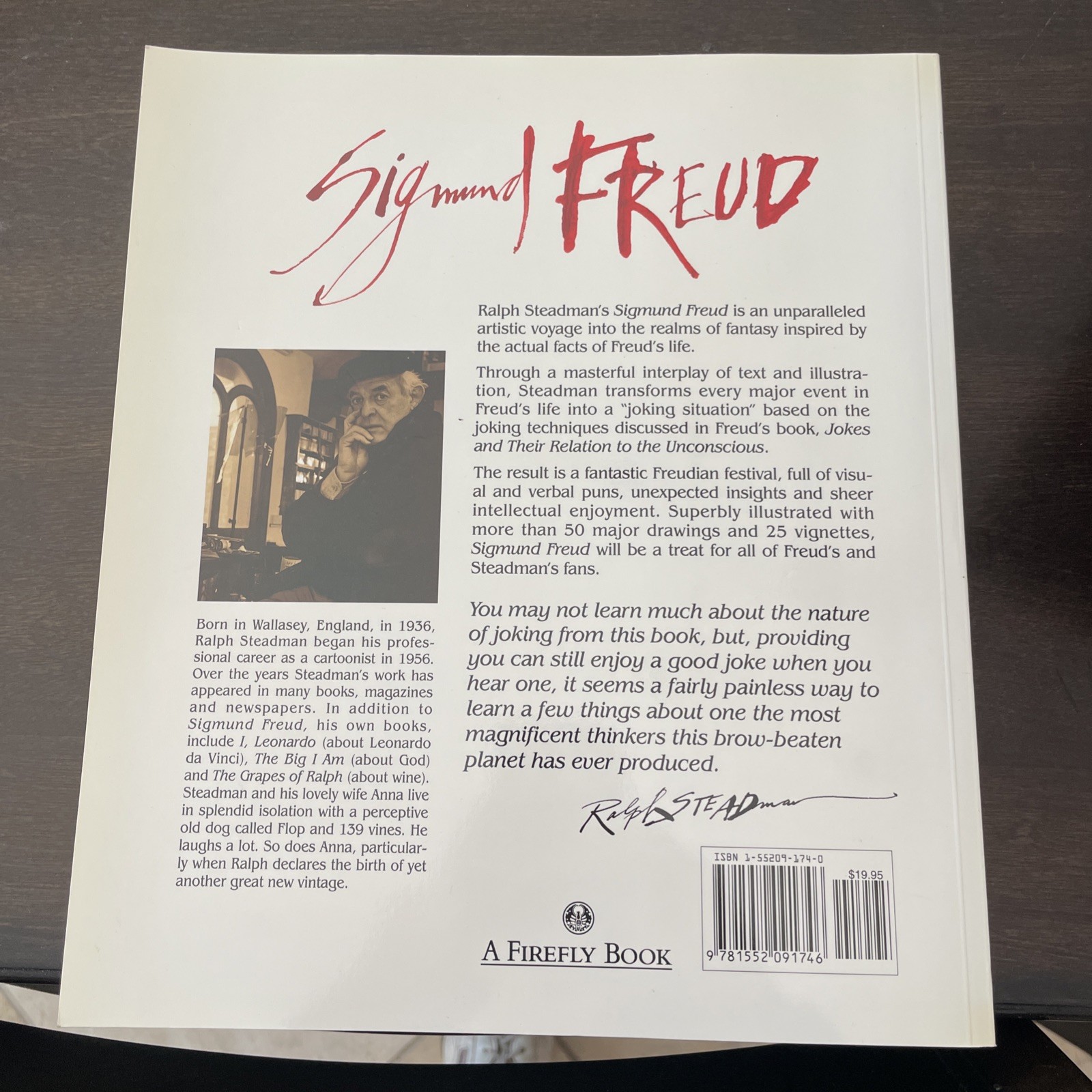 Sigmund Freud by Ralph Steadman: New