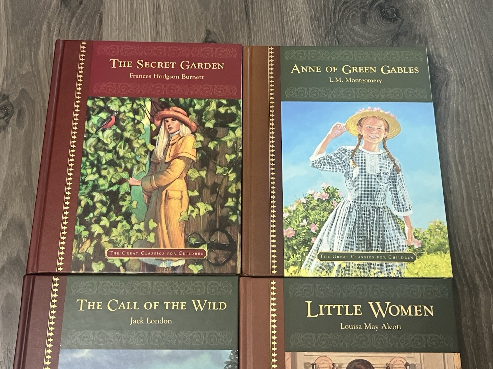 Lot of 4 The Great Classics for Children Dalmatian Press Hardcover Books