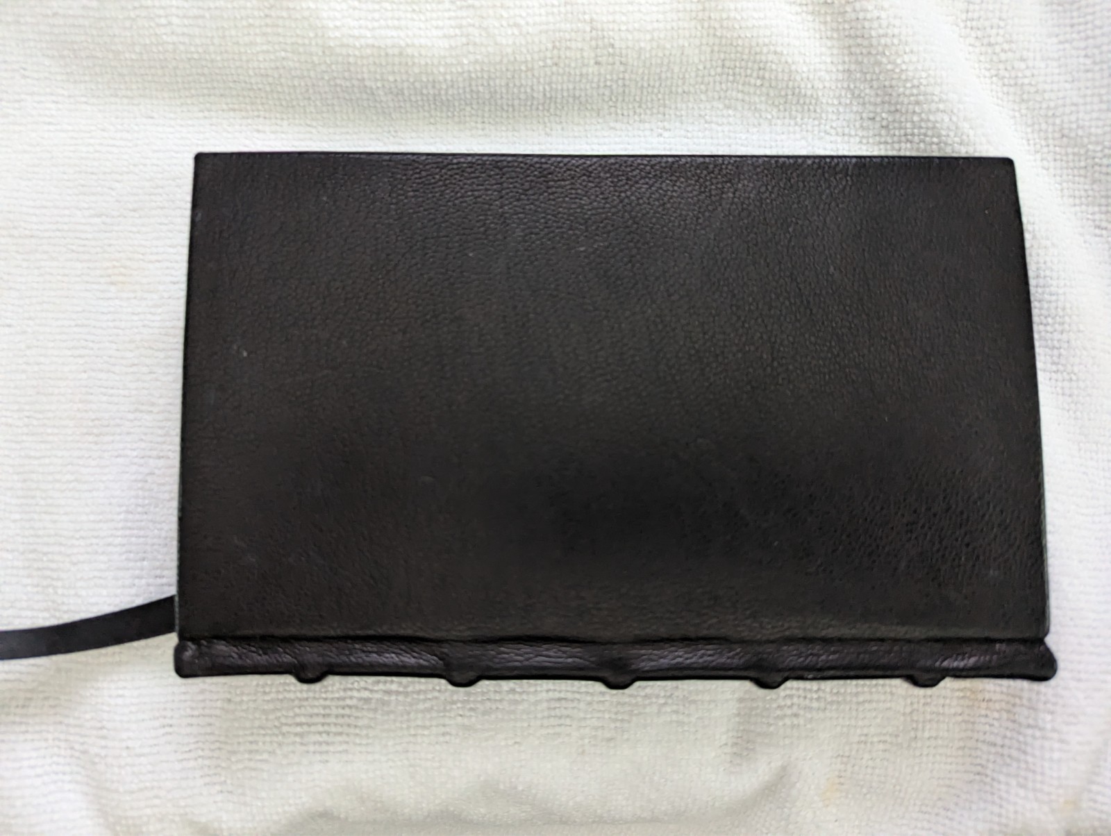 The Satanic Bible Anton La Vey Church of Satan leatherbound leather