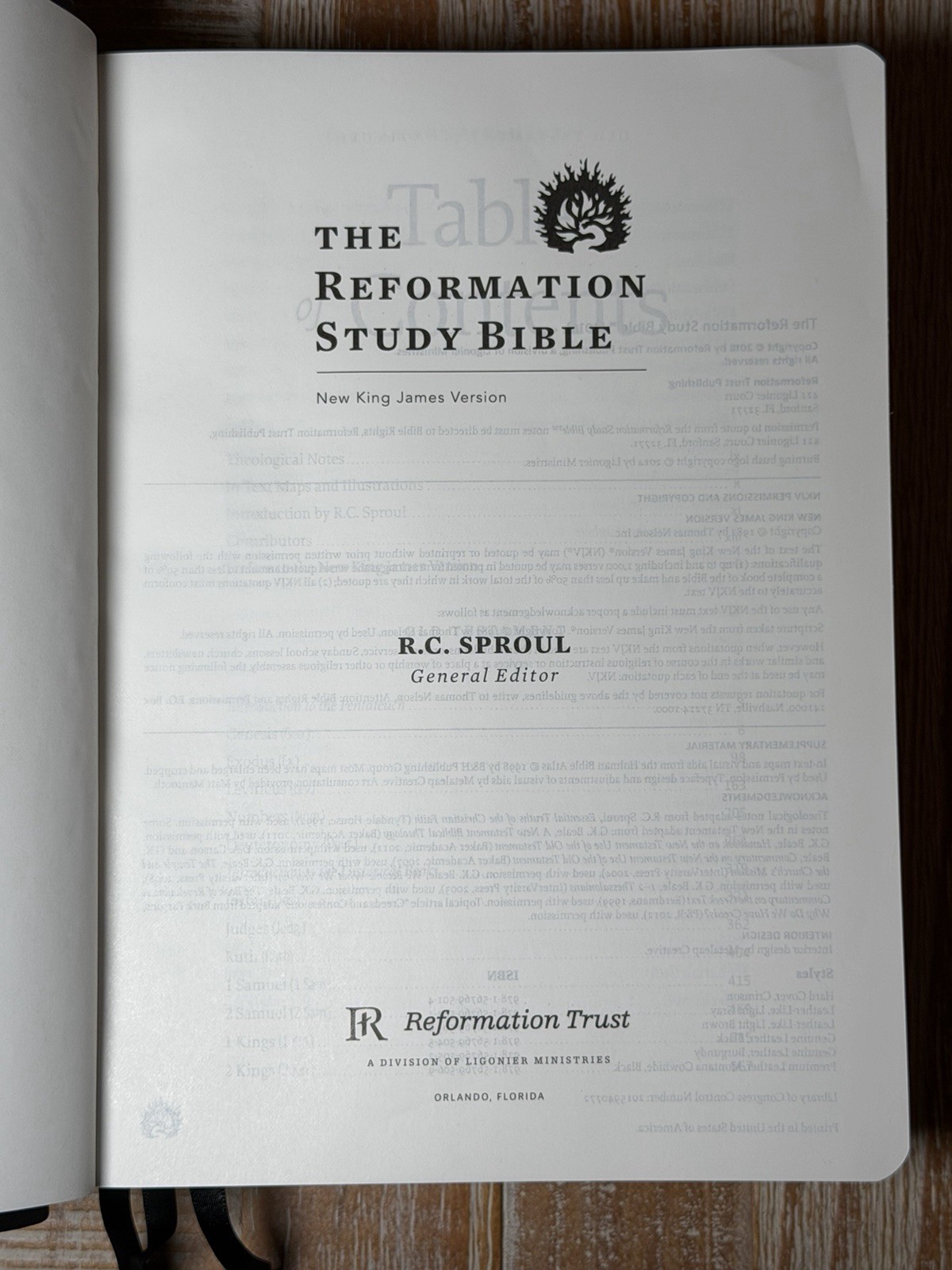 Reformation Study Bible Black Leather 2016 Sproul English Standard Version