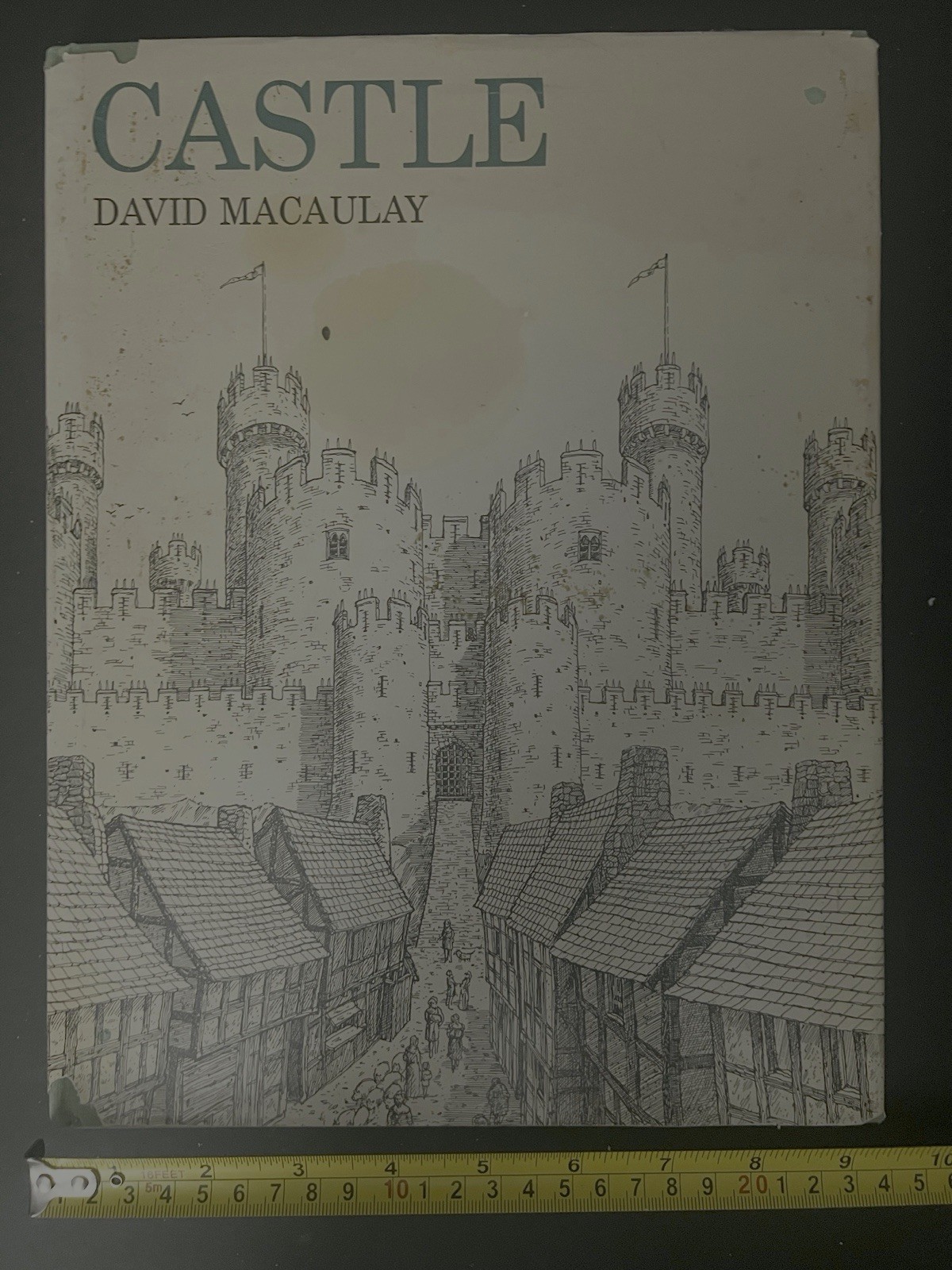‘Castle’ by David Macaulay (1977 HC DJ) Free Boxed Shipping!