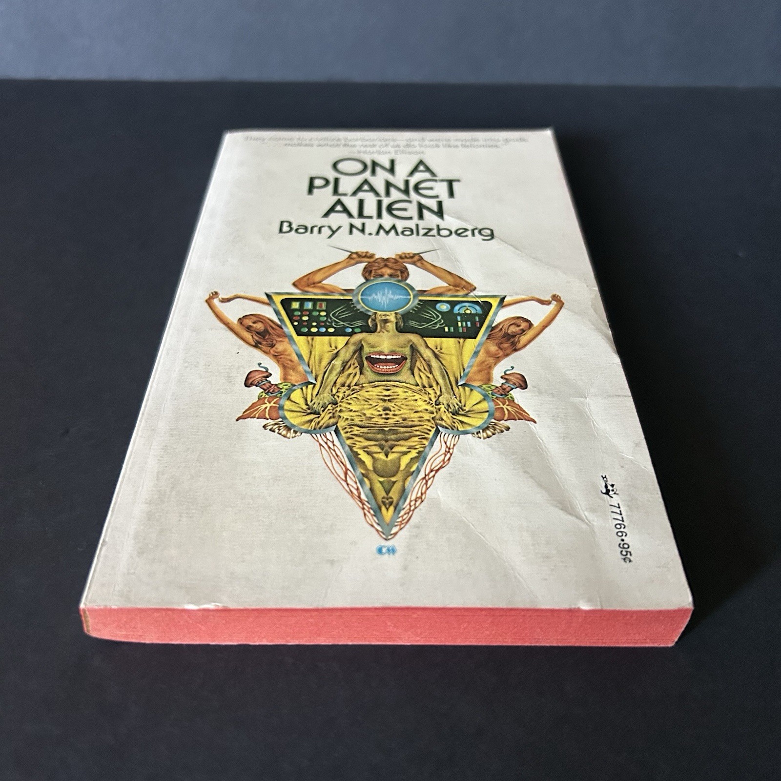 On a Planet Alien by Barry N. Malzberg 1974 Pocket Books 1st Printing Vintage SF