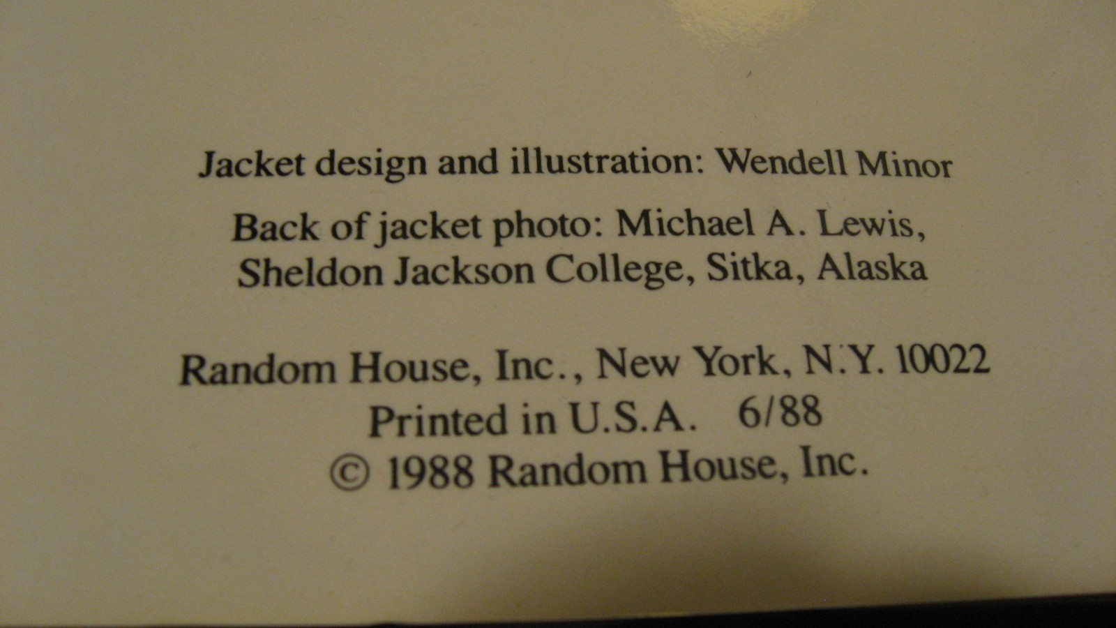 Alaska A Novel James A. Michener Hard Back Dust Cover 1988