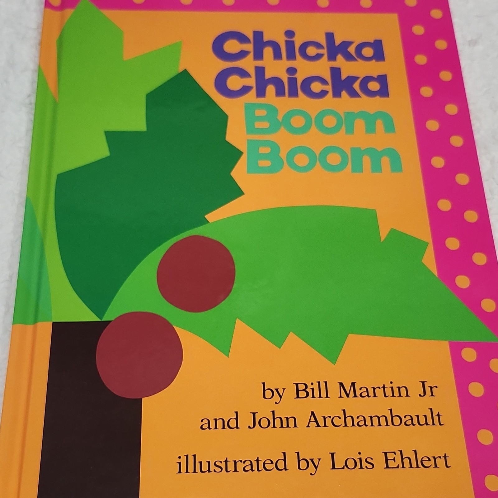 Chicka Chicka Boom Boom Illustrated Hardcover by Bill Martin Jr, Ages 4-8