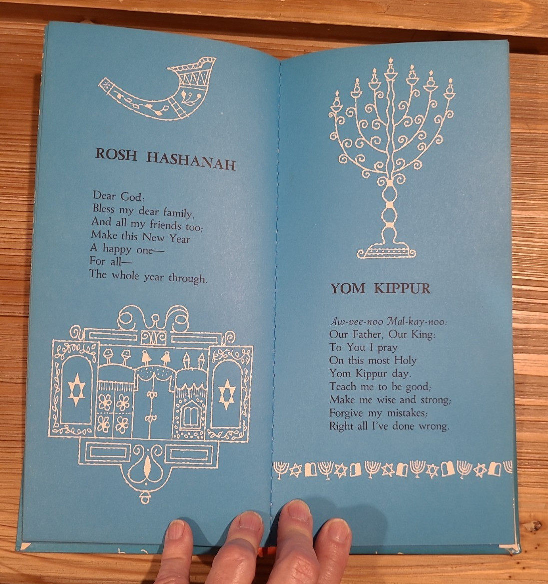 A Jewish Child’s “My First Book of Prayers” 1958 – by Edith & Sol Scharfstein