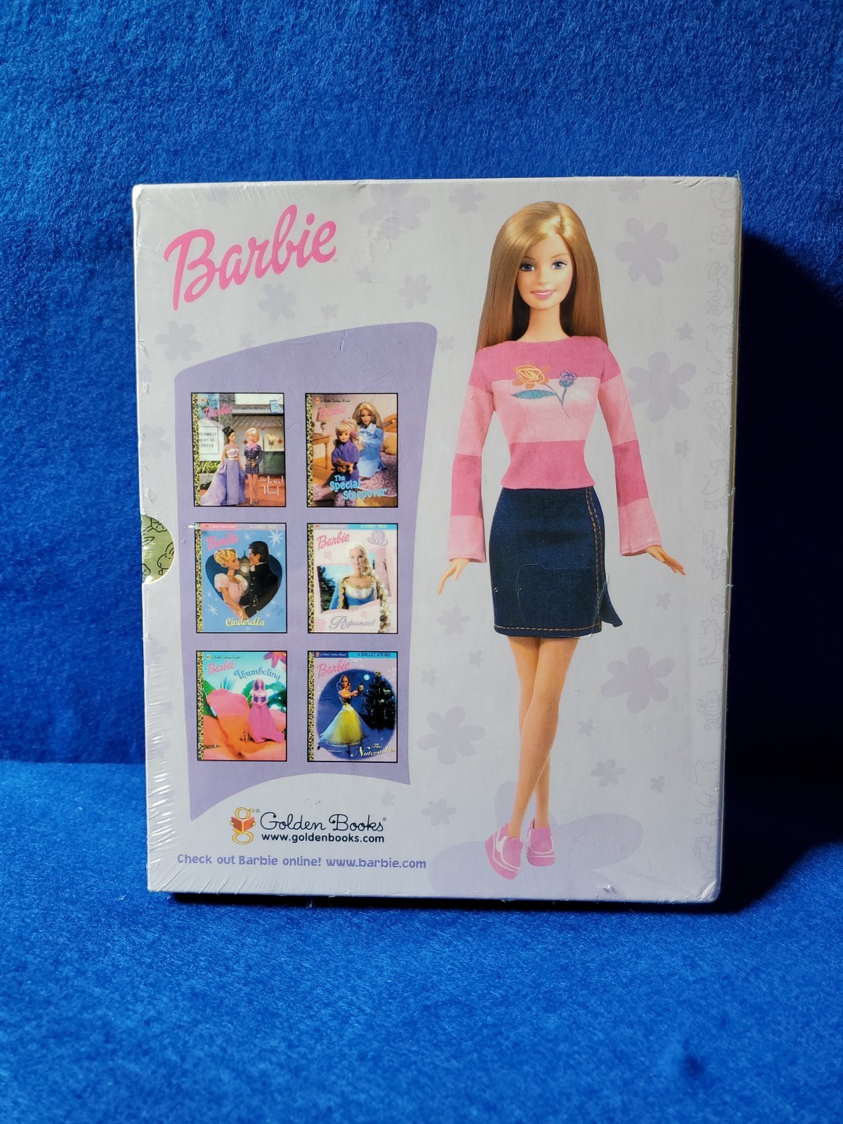 Barbie The Best of Barbie Golden Books 6-Book Box Set New Sealed (Tear in Plasti