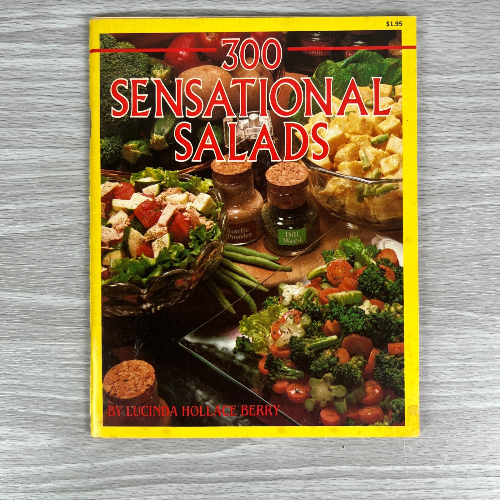 Vtg Recipe Guide 300 Sensational Salads Lucinda Berry 1982 Booklet New York City