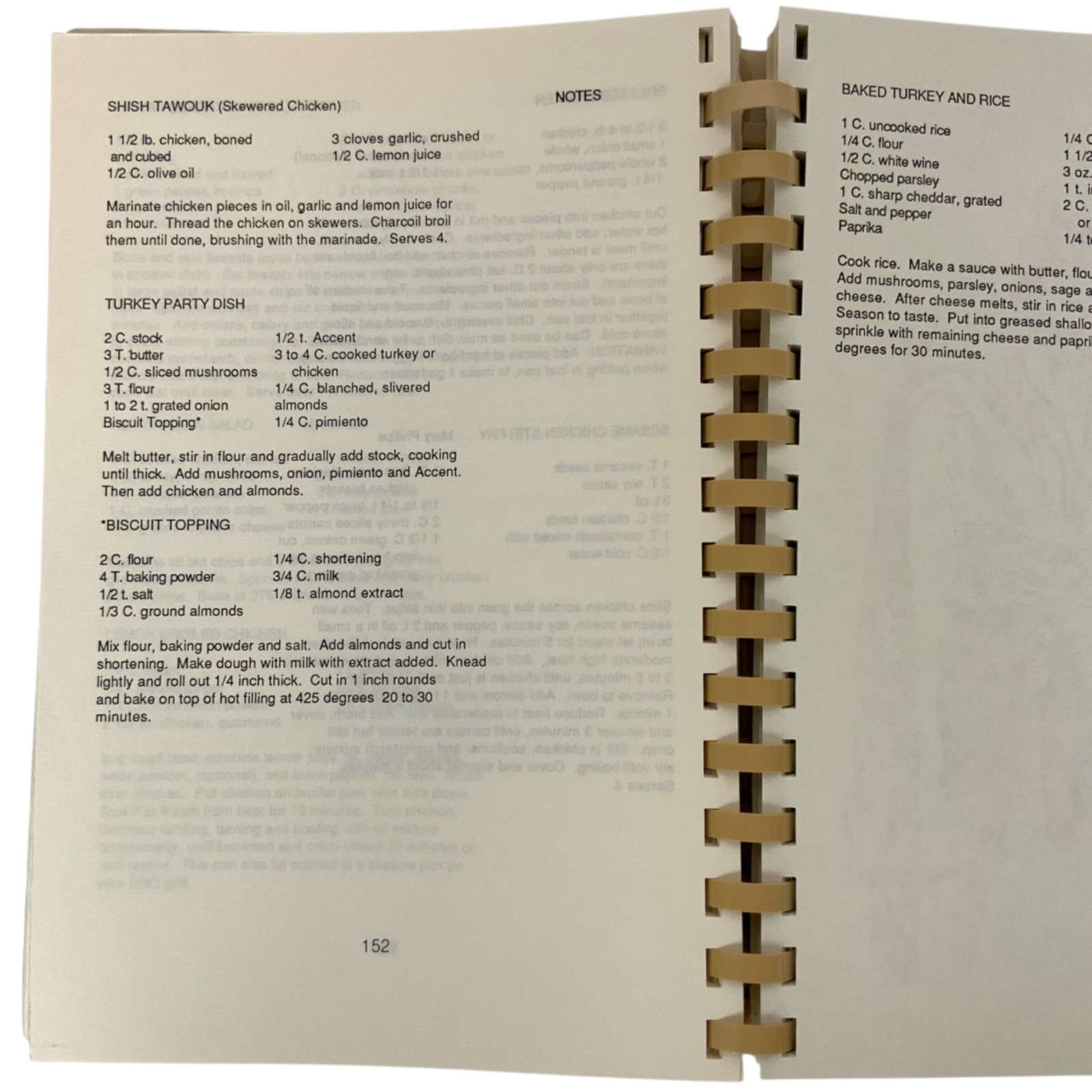 What Cooks In Cairo Coca-Cola 1989 Maadi Womens Guild Spiral-Bound Cookbook