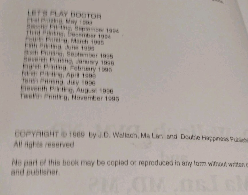 Let’s Play Doctor! Drs. Joel Wallach & Ma Lan 9th Ed. Medical & Health Freedom!