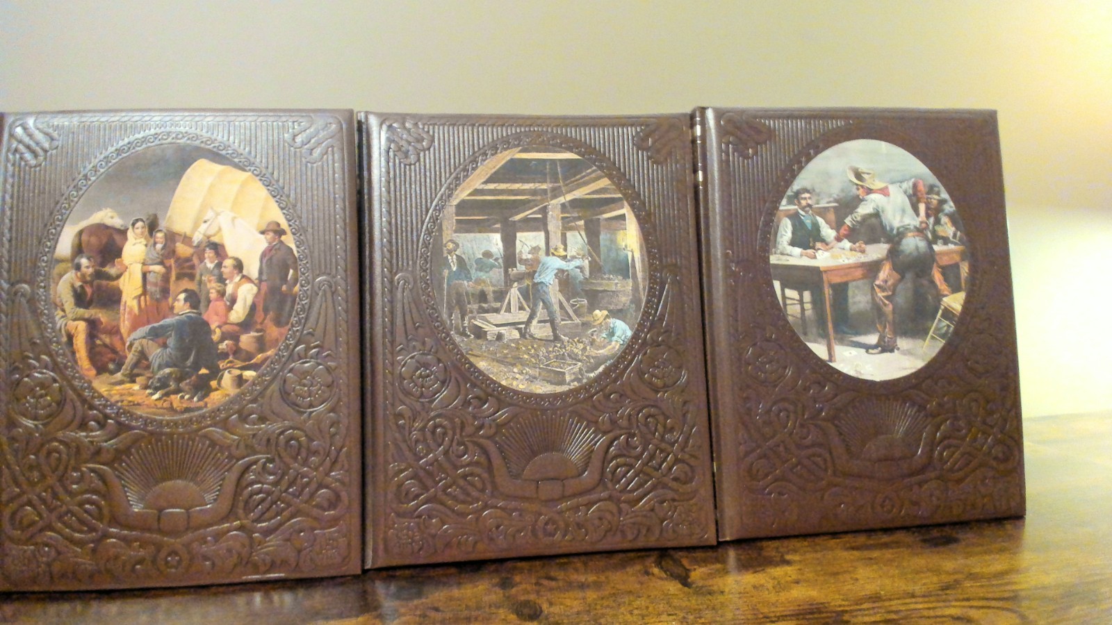 Lot of 15 Time Life Series THE OLD WEST Leatherette Hardcovers – FAST SHIP