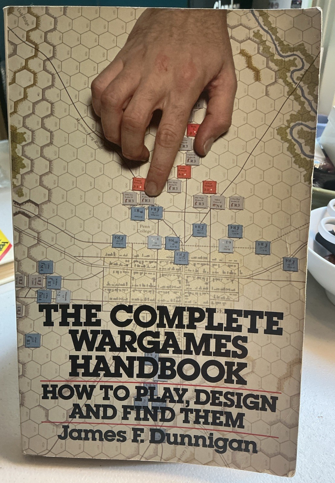 The Complete Wargames Handbook; James F. Dunnigan 1990 1st Paperback Print SPI