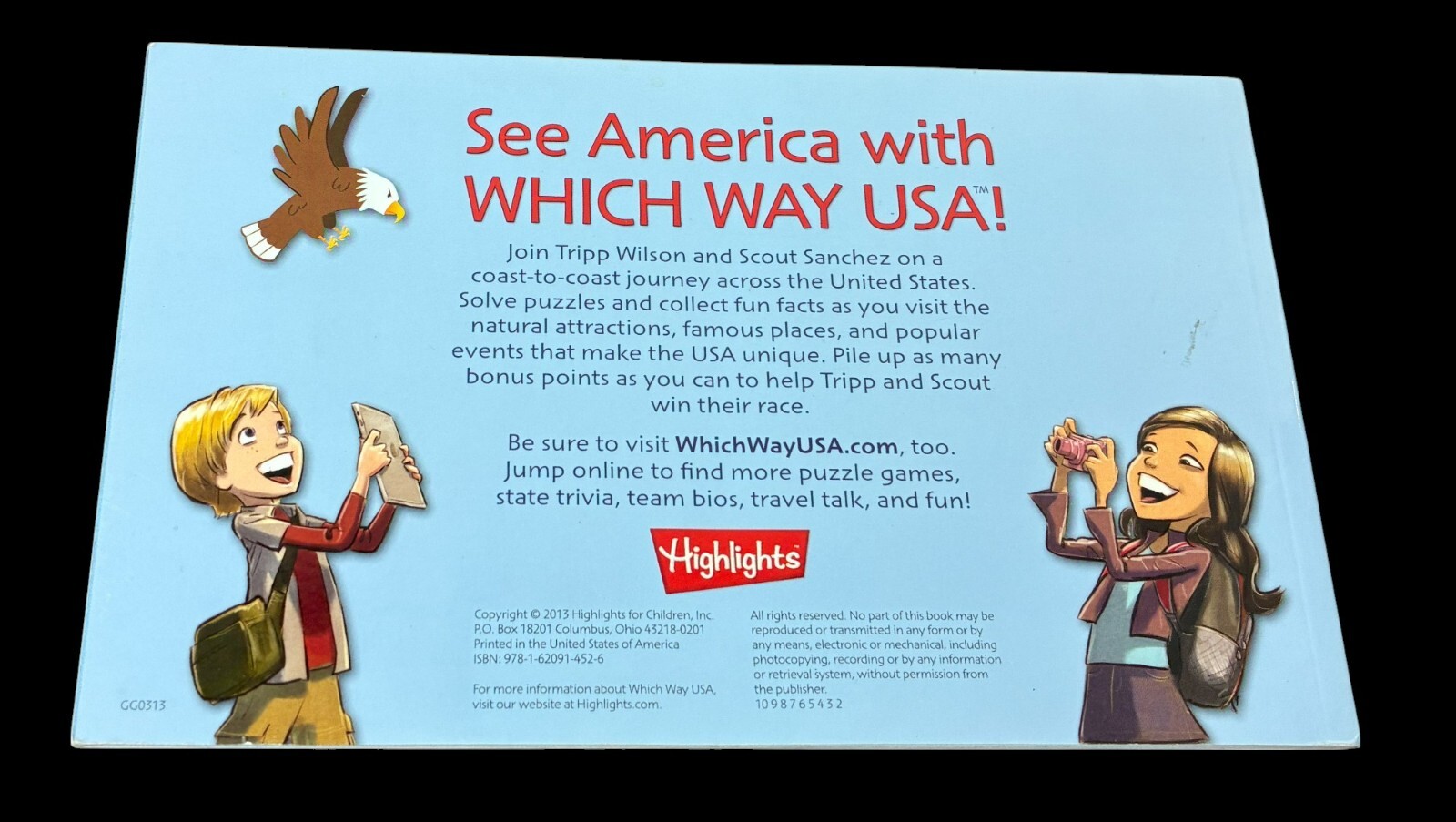 Highlights Which Way USA Official Game Guide PB Book