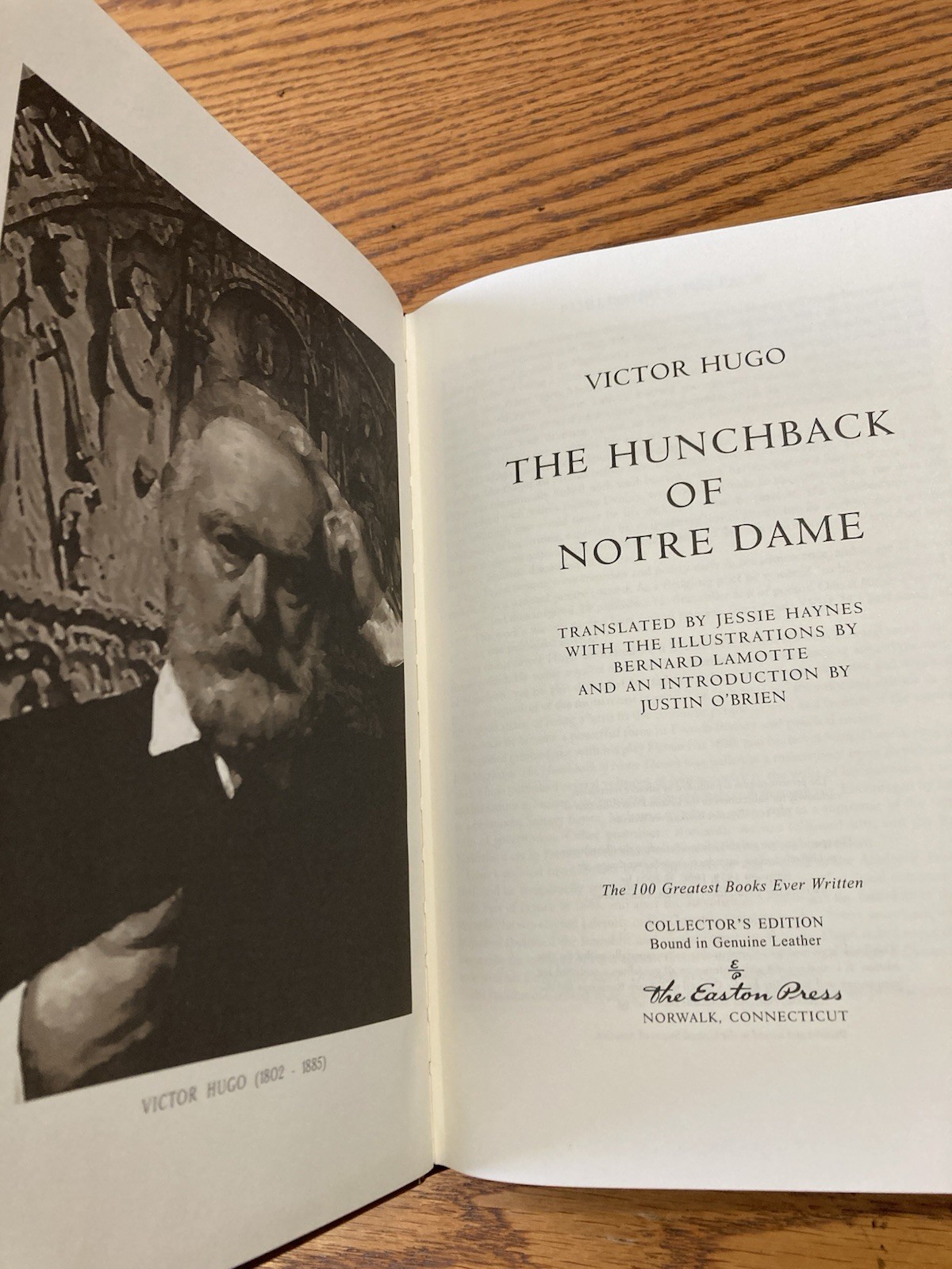 The Hunchback of Notre Dame Victor Hugo The Easton Press