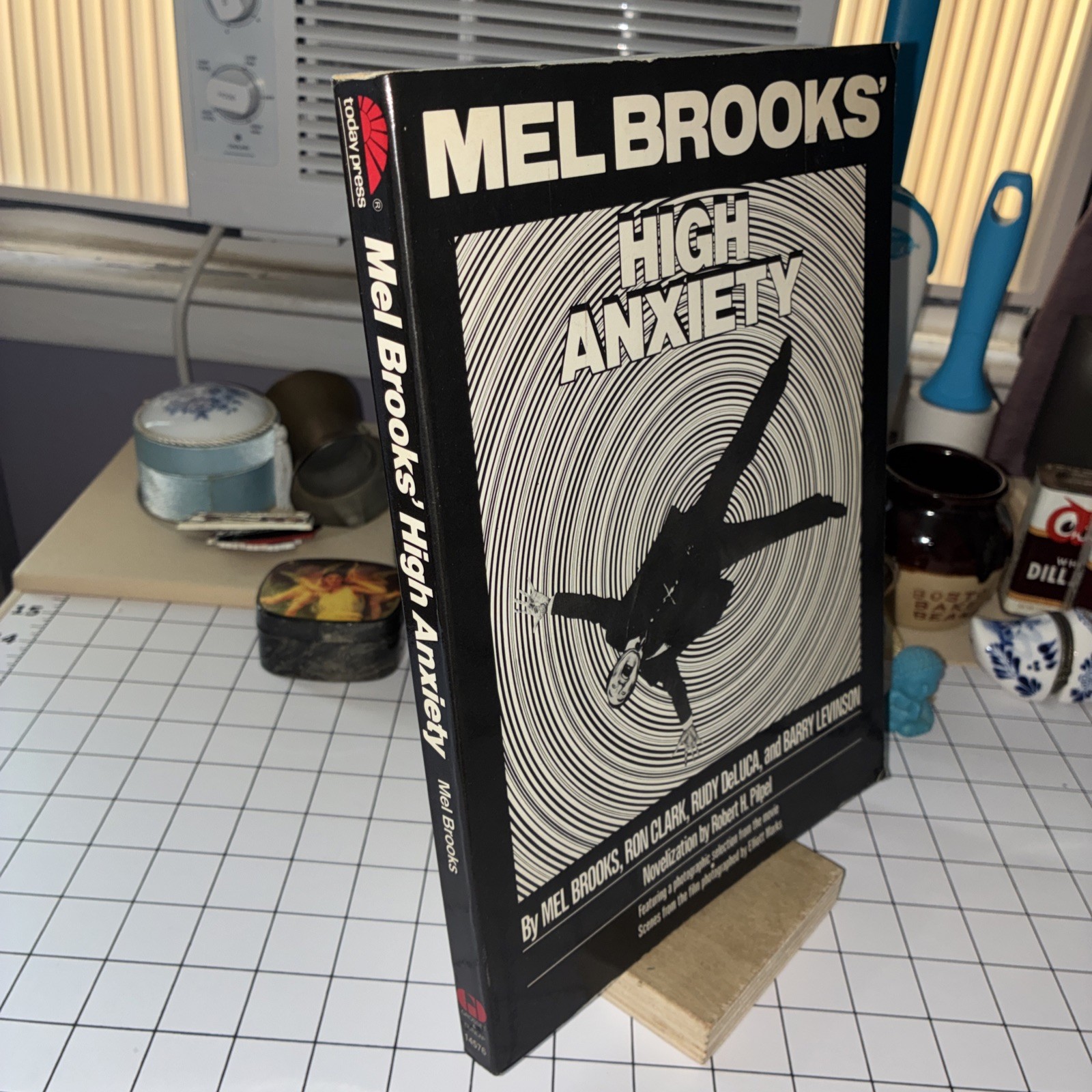 Rare Mel Brooks High Anxiety Novel 1978 Vintage Paperback Movie Promo Book