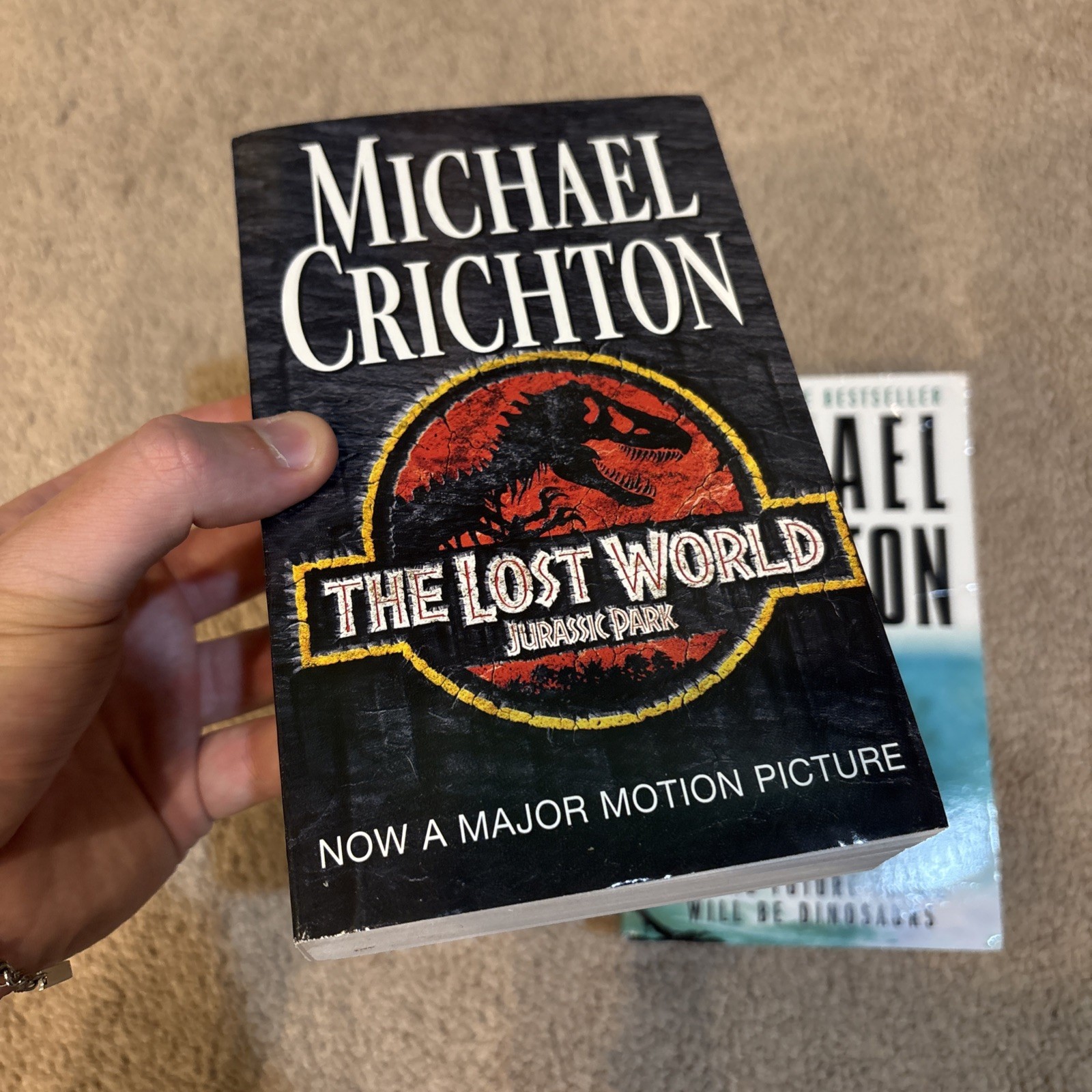 Michael Crichton Jurassic Park 2 Books Collection Set (Jurassic Park, Lost World