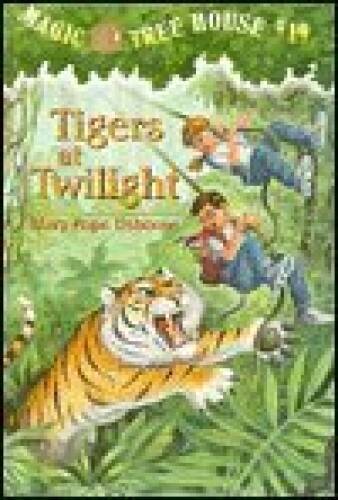 Tigers at Twilight (Magic Tree House Series #19) – Paperback – GOOD
