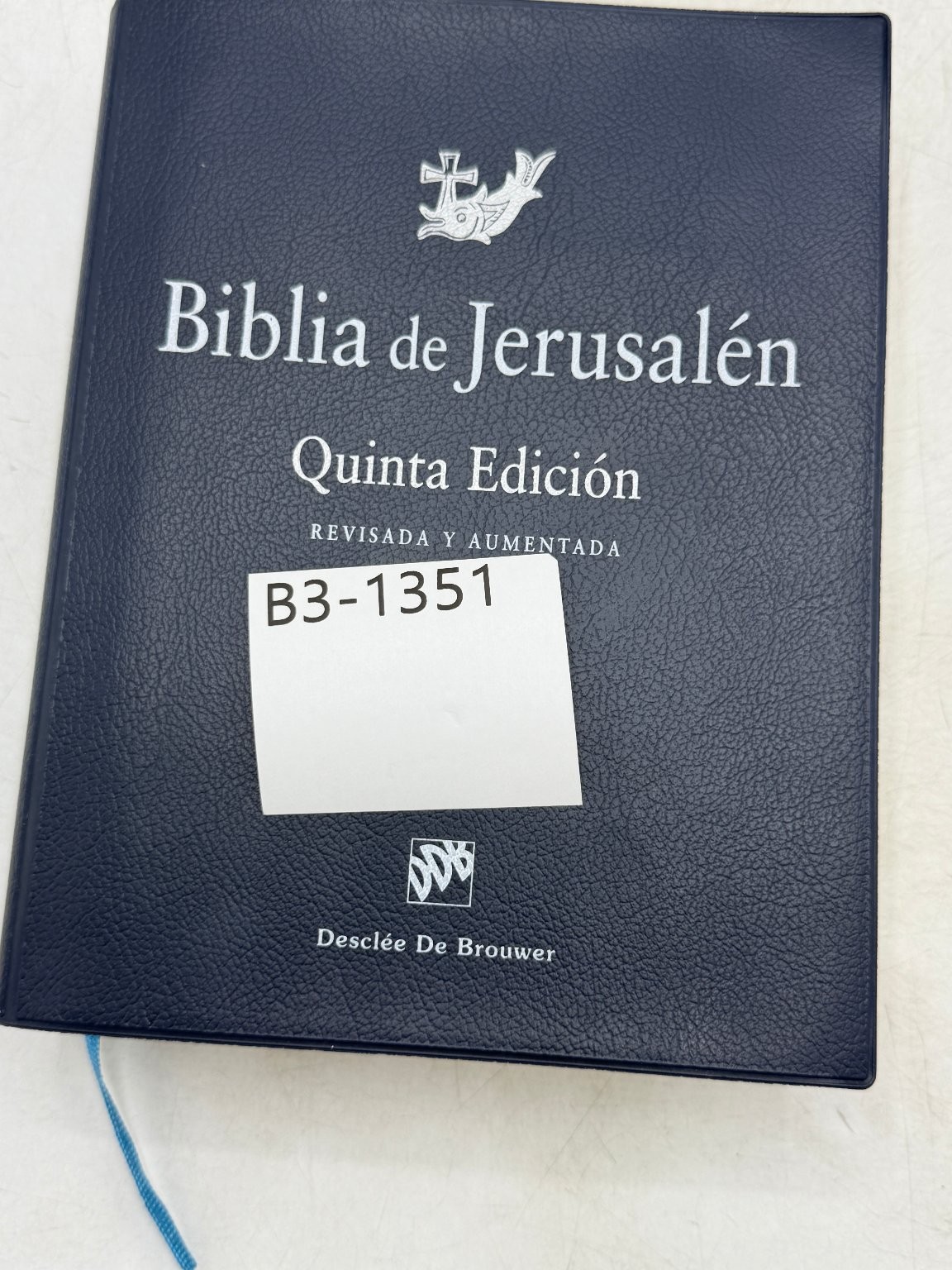 Biblia de Jerusalén Quinta Edición Revisada 2019 Desclée De Brouwer Spanish