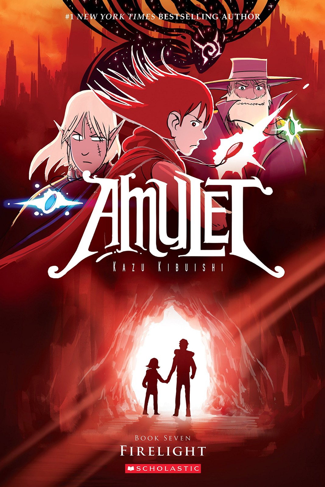Firelight: A Graphic Novel (Amulet #7) – paperback Kibuishi, Kazu