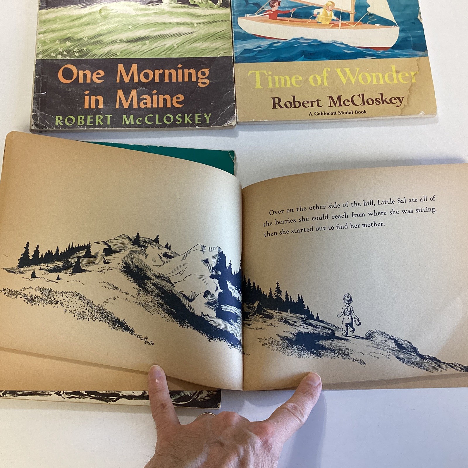 Robert McCloskey Vintage Preschool Kindergarten 4 Children’s Book Lot