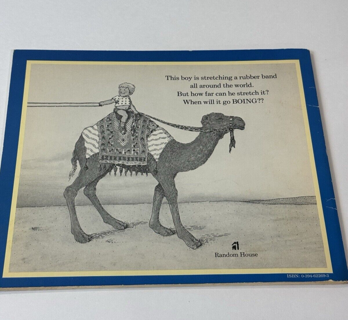VTG How Far Will A Rubber Band Stretch Mike Thaler Rocket Jerry Joyner 1980 Club