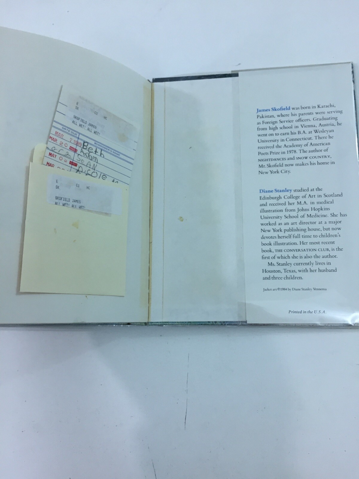 All Wet! All Wet! – James Skofield (Hardcover, 1984, Dust Jacket, 1st Edition)