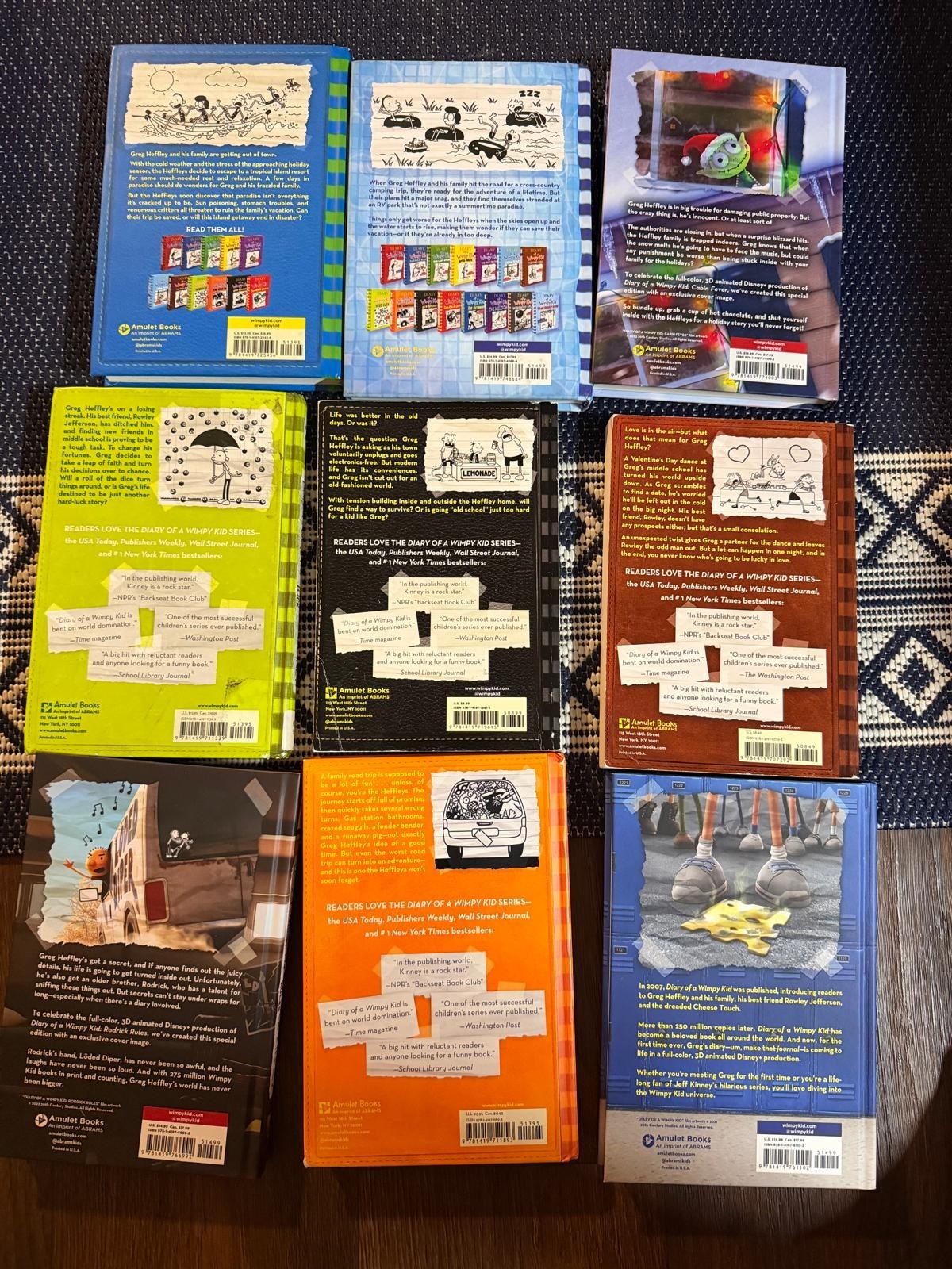 Diary of a Wimpy Kid by Jeff Kinney (2011, Book, Other / Quantity pack)