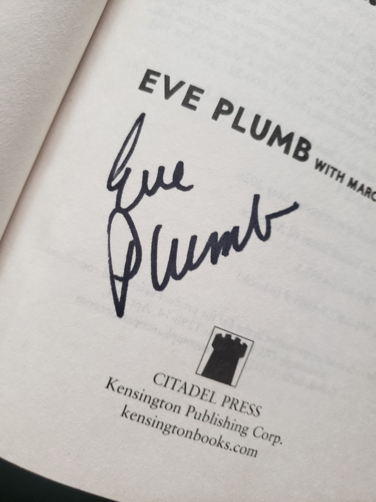 Eve Plumb Signed “Happiness Included” Jan Brady Bunch HC Book 1st/1st