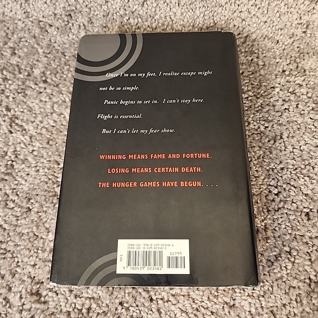 THE HUNGER GAMES – First Edition – 12th Print 2008- Suzanne Collins