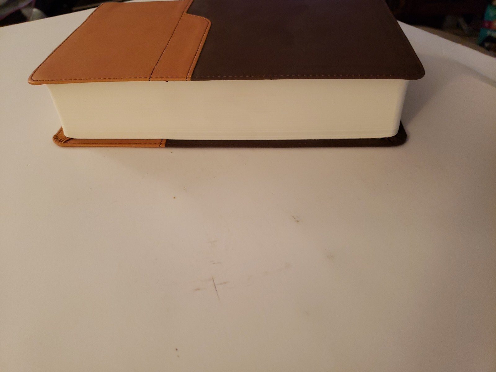NIV LP Chocolate Amber Holy Bible Large Print