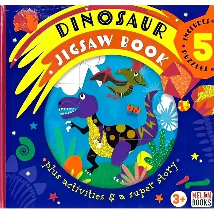 Dinosaur Jigsaw Book