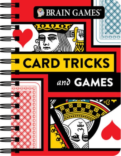 Brain GamesÂ® Mini – Card Tricks and Games – Spiral-bound – VERY GOOD