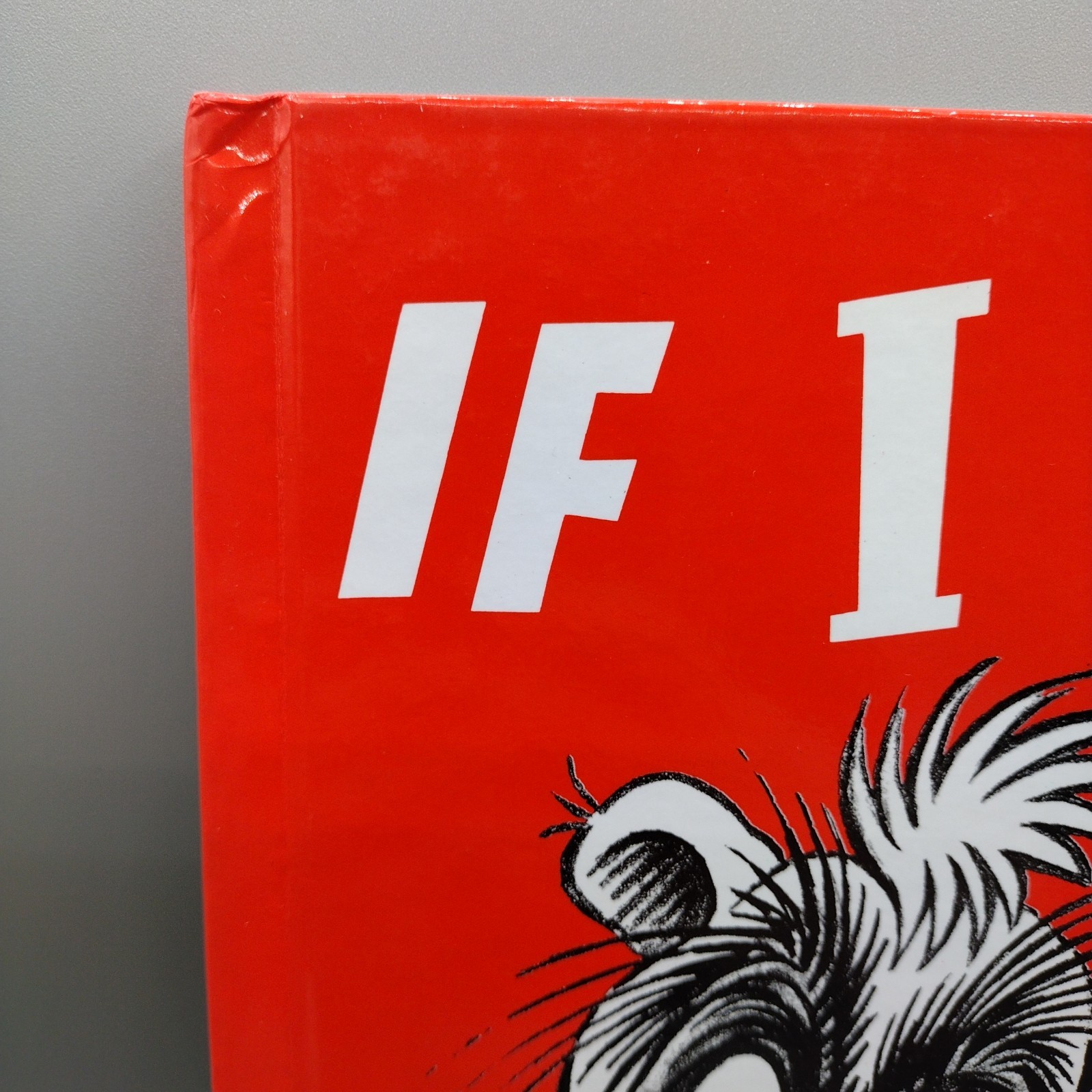 Dr Suess If I Ran the Zoo Hardcover 1990s Grolier Book Club Edition Banned Book