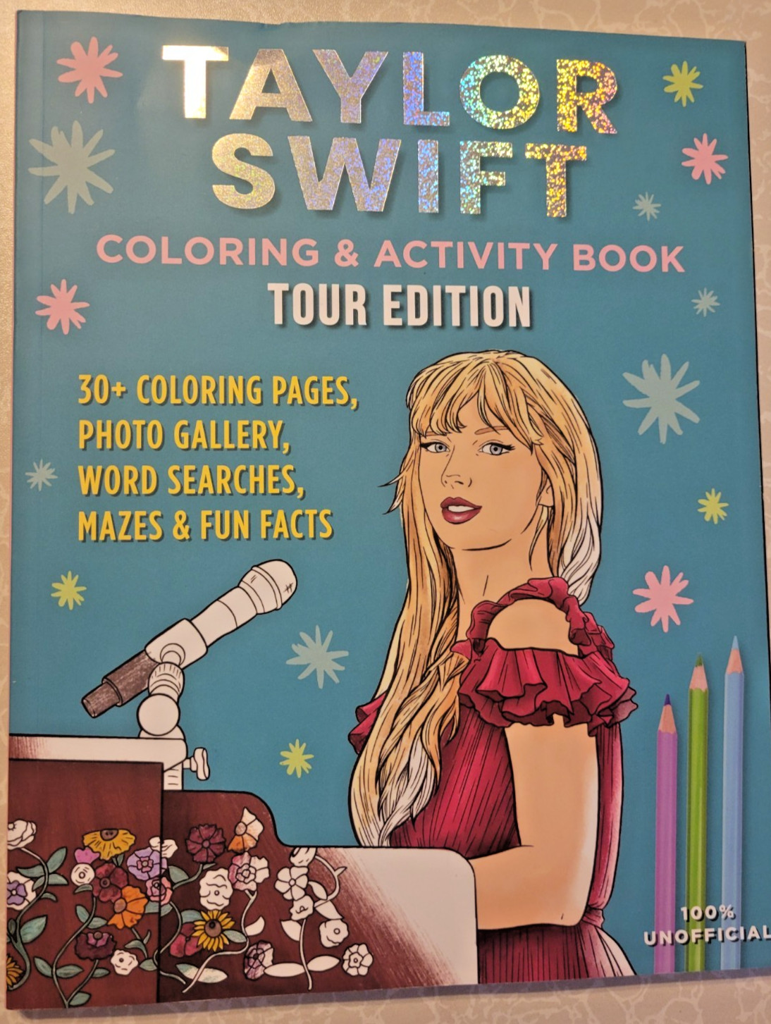 TAYLOR SWIFT – Coloring & Activity Book Tour Edition – Photos-Games-Coloring-NEW
