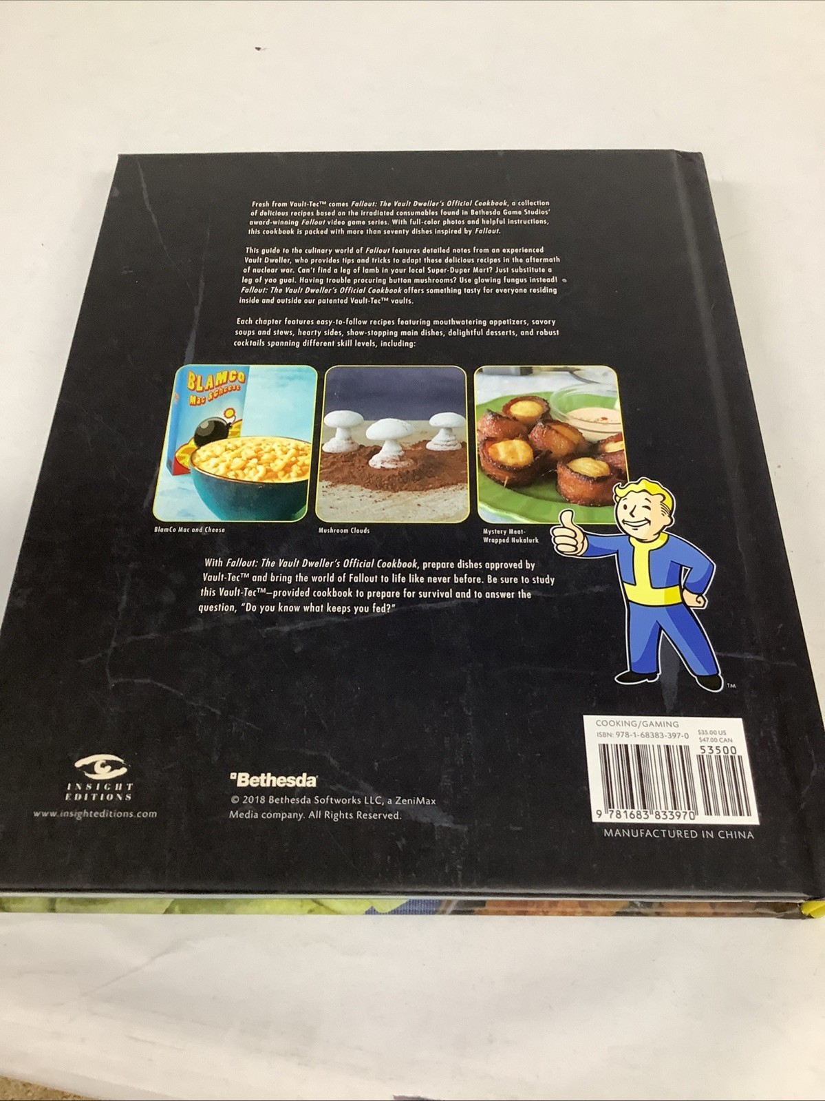 Fallout: the Vault Dweller’s Official Cookbook by Victoria Rosenthal (2018,…