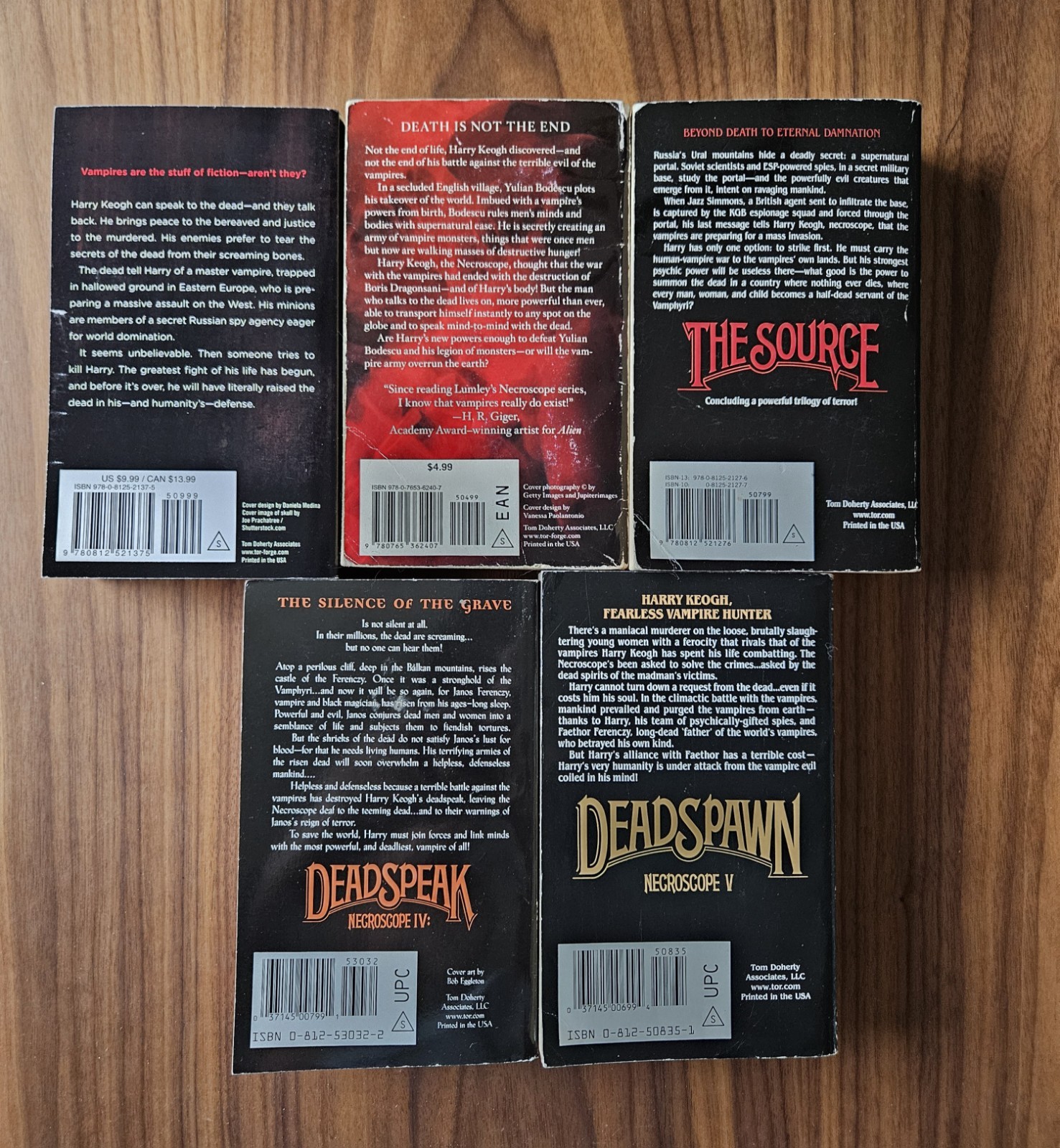 Brian Lumley Necroscope books 1-5 Lost Years Vamphyri! Source Deadspeak Spawn