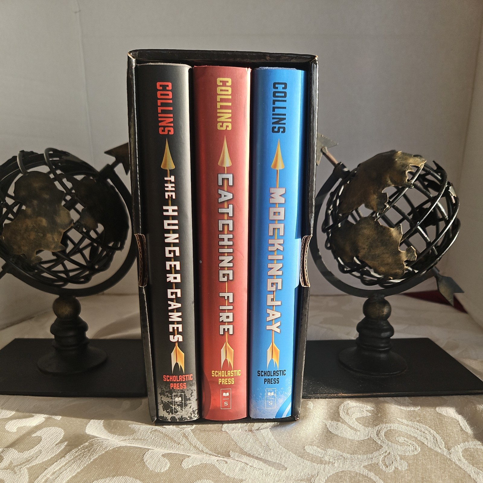 The Hunger Games Trilogy Boxed Set~Suzanne Collins~First Editions~HCDJ