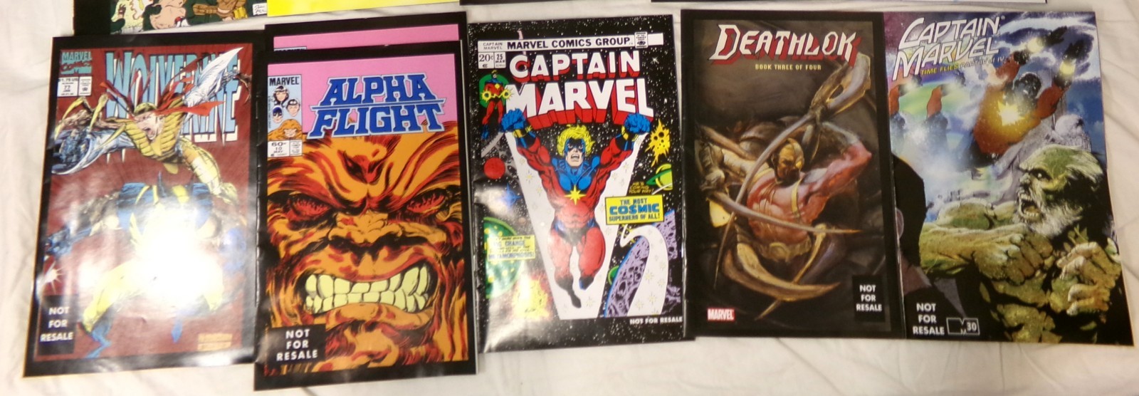 Marvel Comics Toybiz Misc Solos Comic Books Lot of 16 Cable Gambit Wolverine