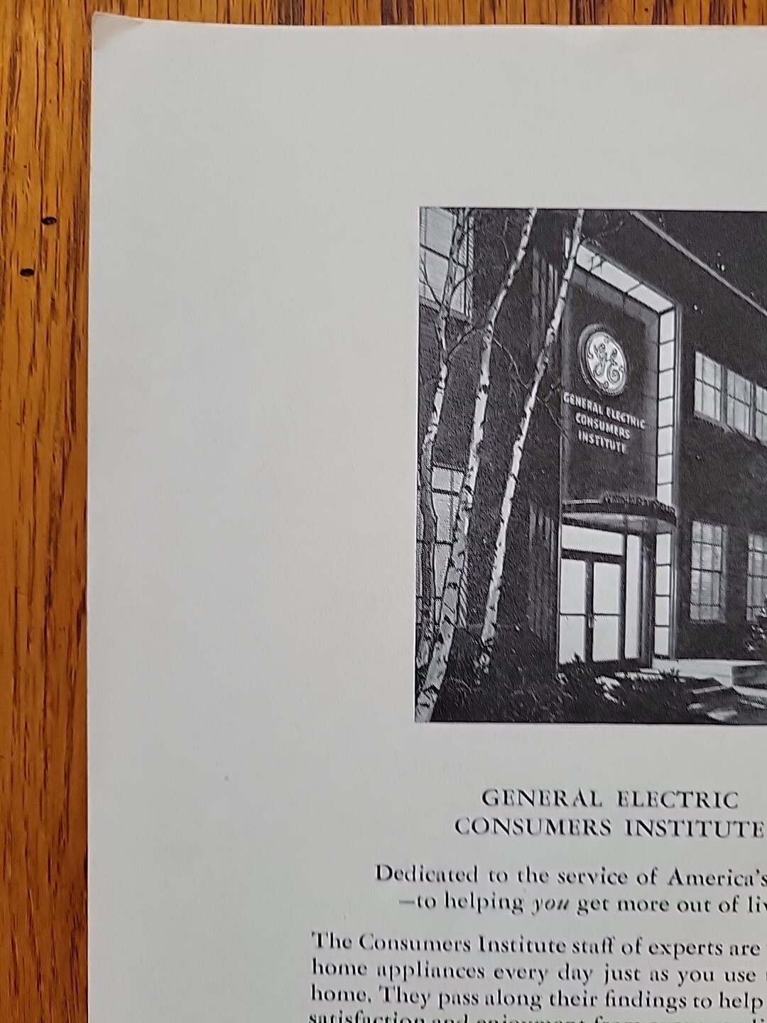 Vtg GE General Electric Consumers Institute Frozen Foods Guide To Prepare Cook