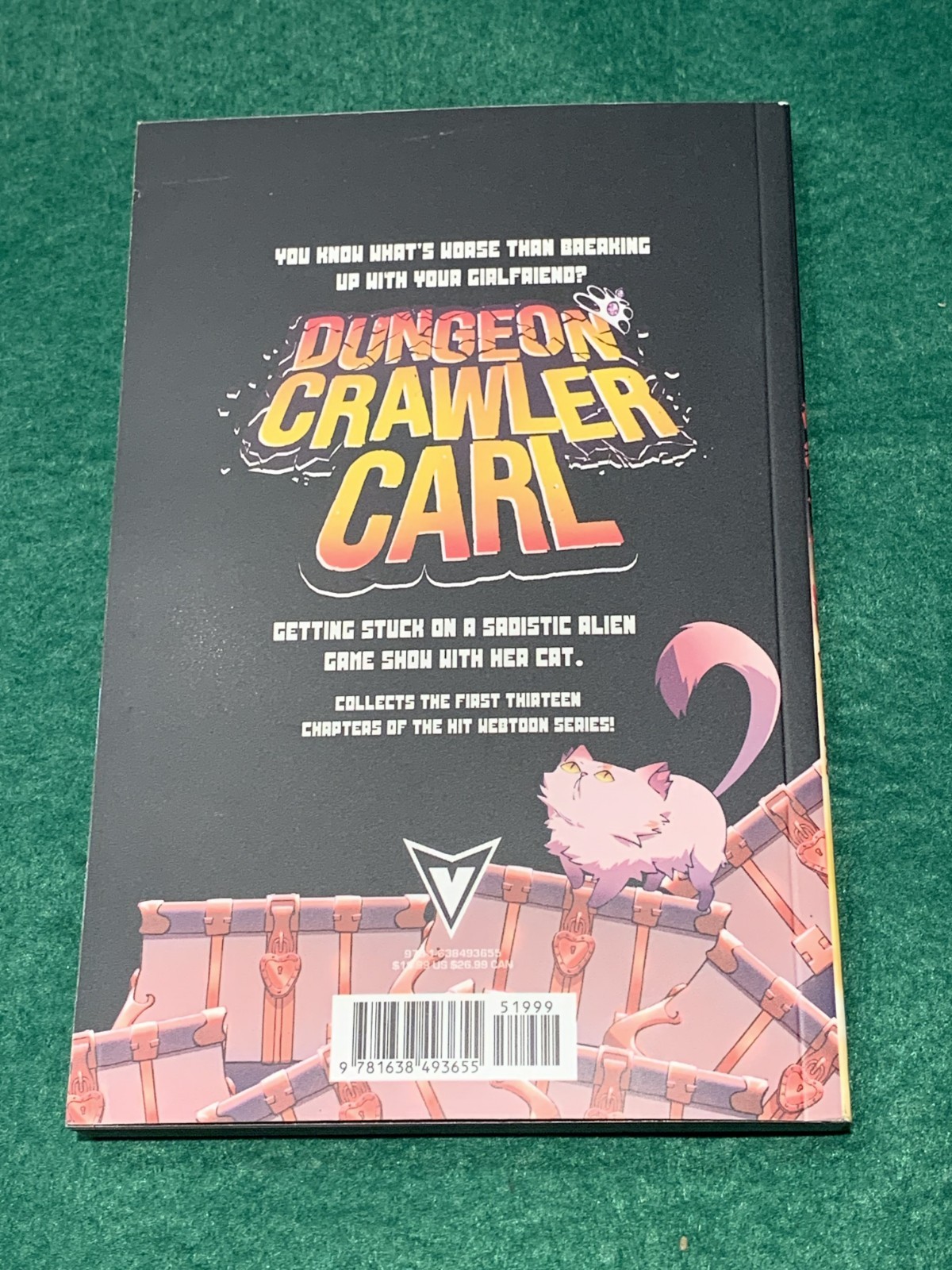 Dungeon Crawler Carl Graphic Novel Vol. 1 Matt Dinniman SIGNED 1st Ed Trade PB
